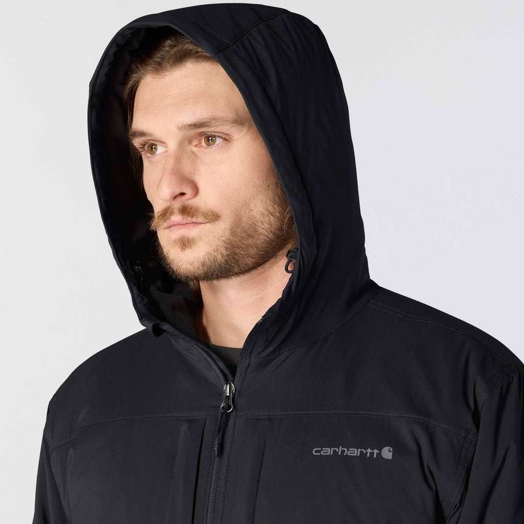 Men's relaxed fit lightweight stretch dwr insulated jacket