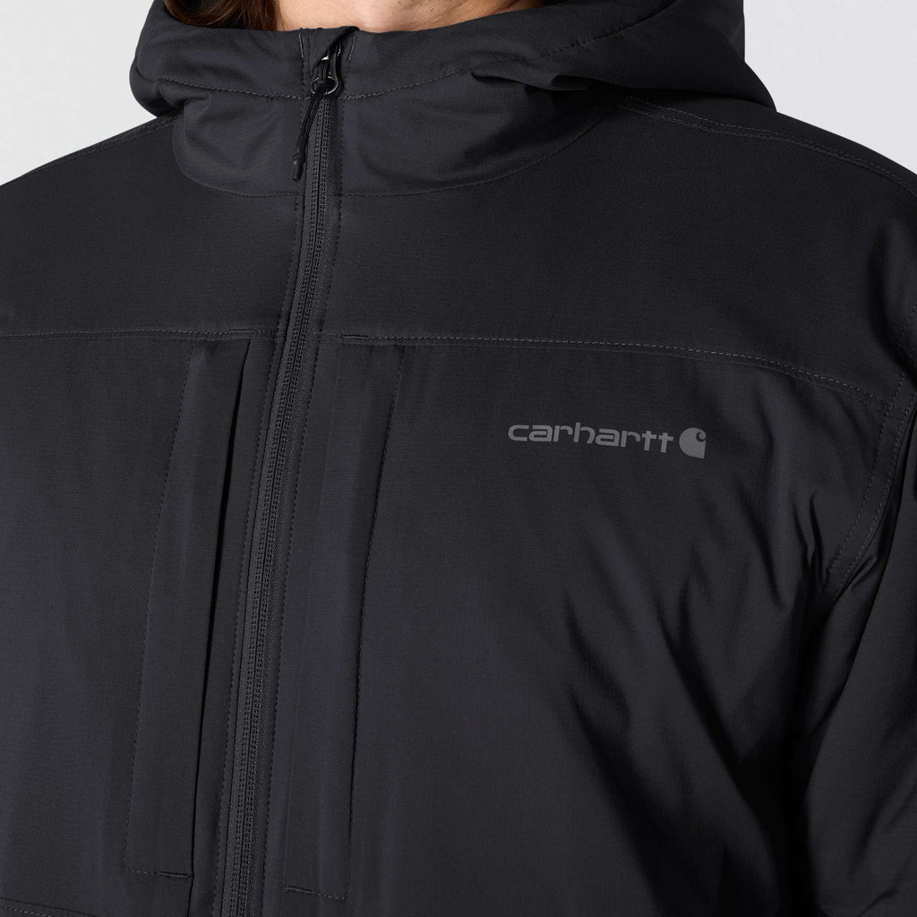 Men's relaxed fit lightweight stretch dwr insulated jacket
