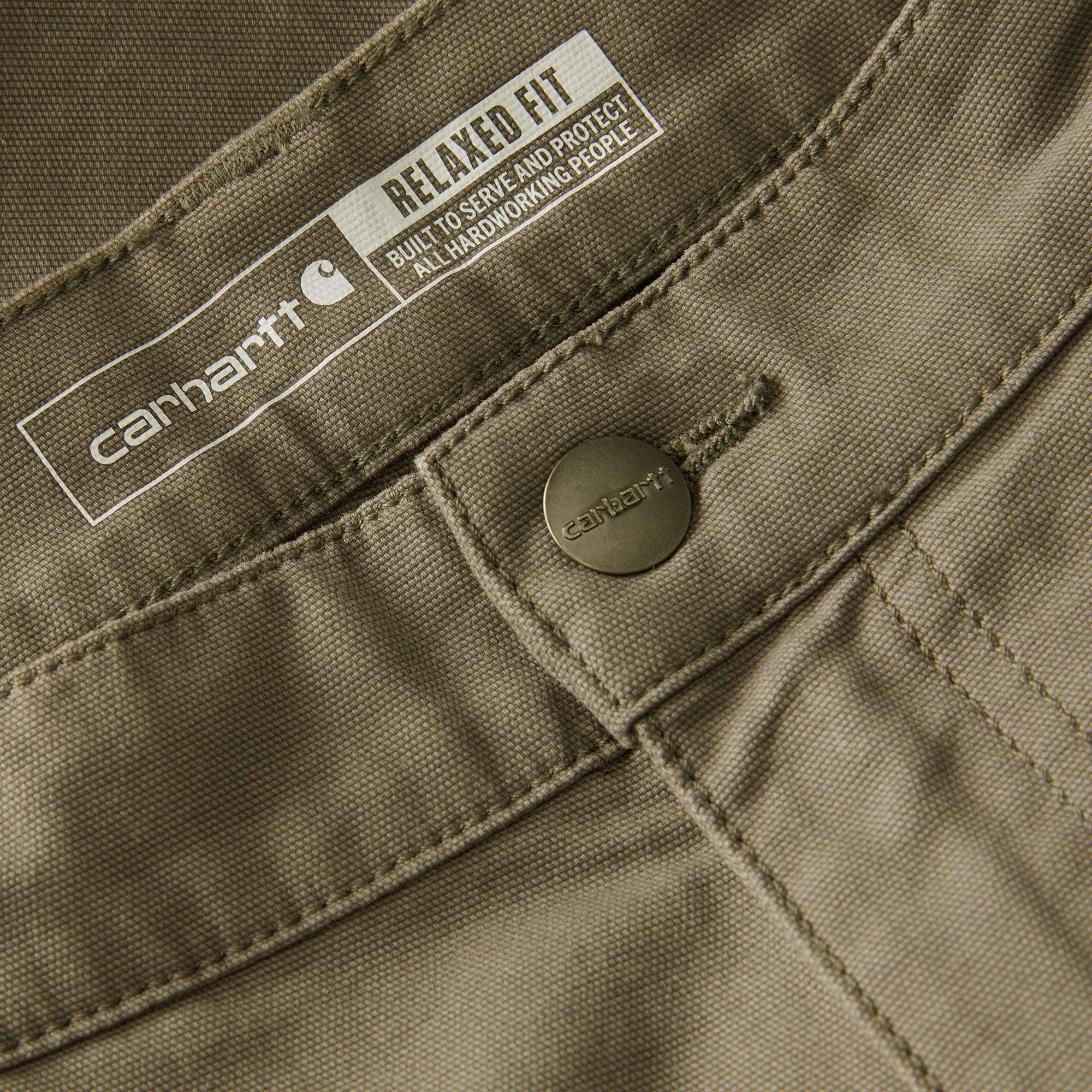 Relaxed fit 9" rigby canvas cargo shorts - work shorts