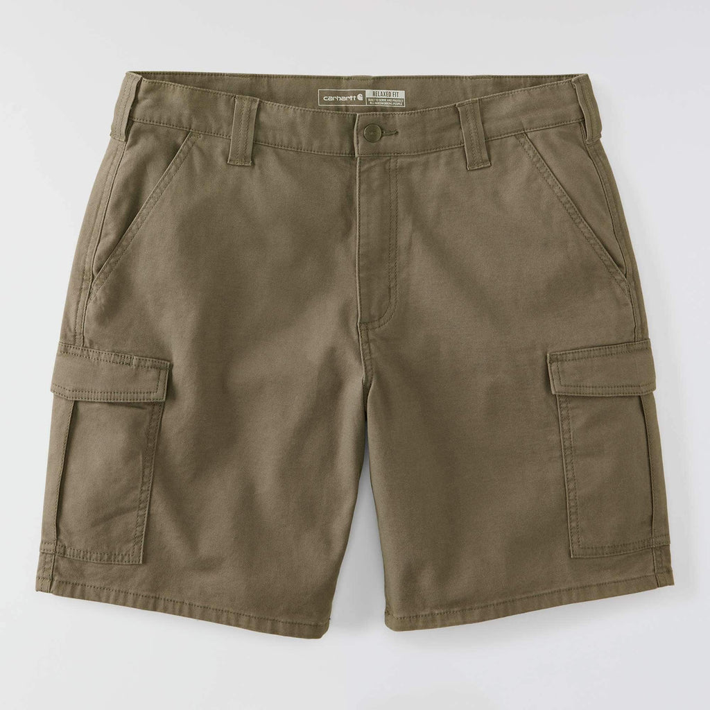 Relaxed fit 9" rigby canvas cargo shorts - work shorts