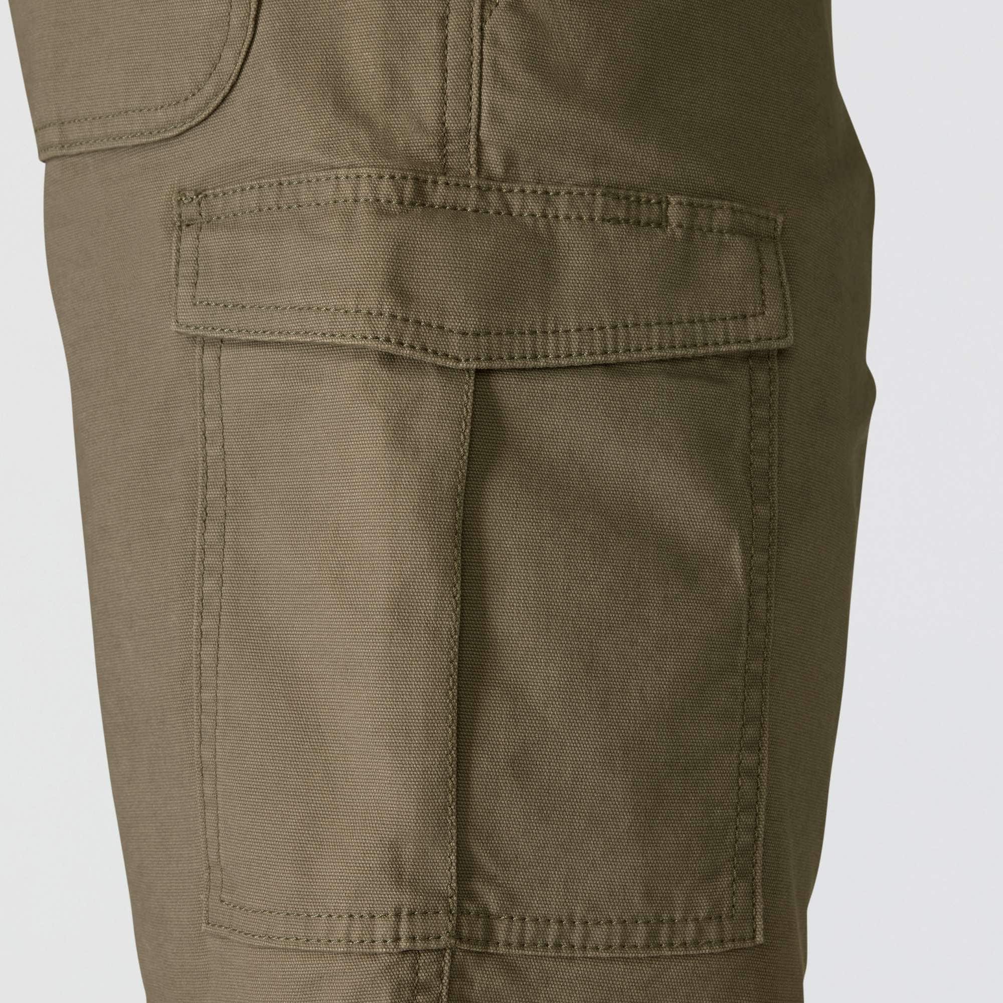 Relaxed fit 9" rigby canvas cargo shorts - work shorts