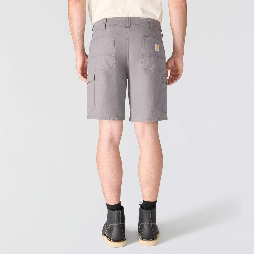 Relaxed fit 9" rigby canvas cargo shorts - work shorts