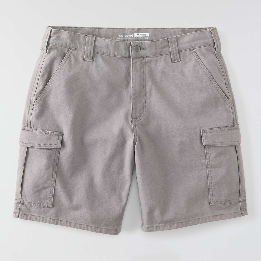 Relaxed fit 9" rigby canvas cargo shorts - work shorts