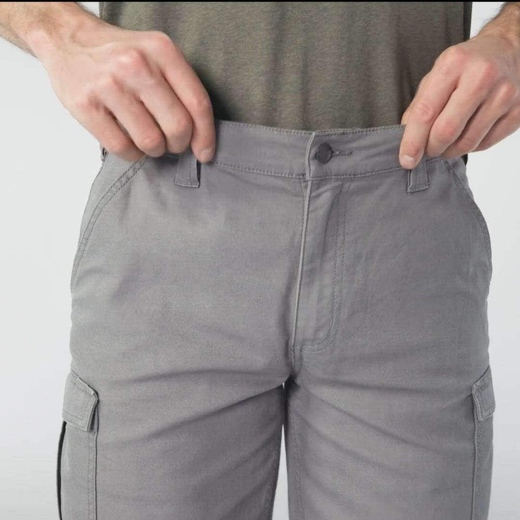 Relaxed fit 9" rigby canvas cargo shorts - work shorts
