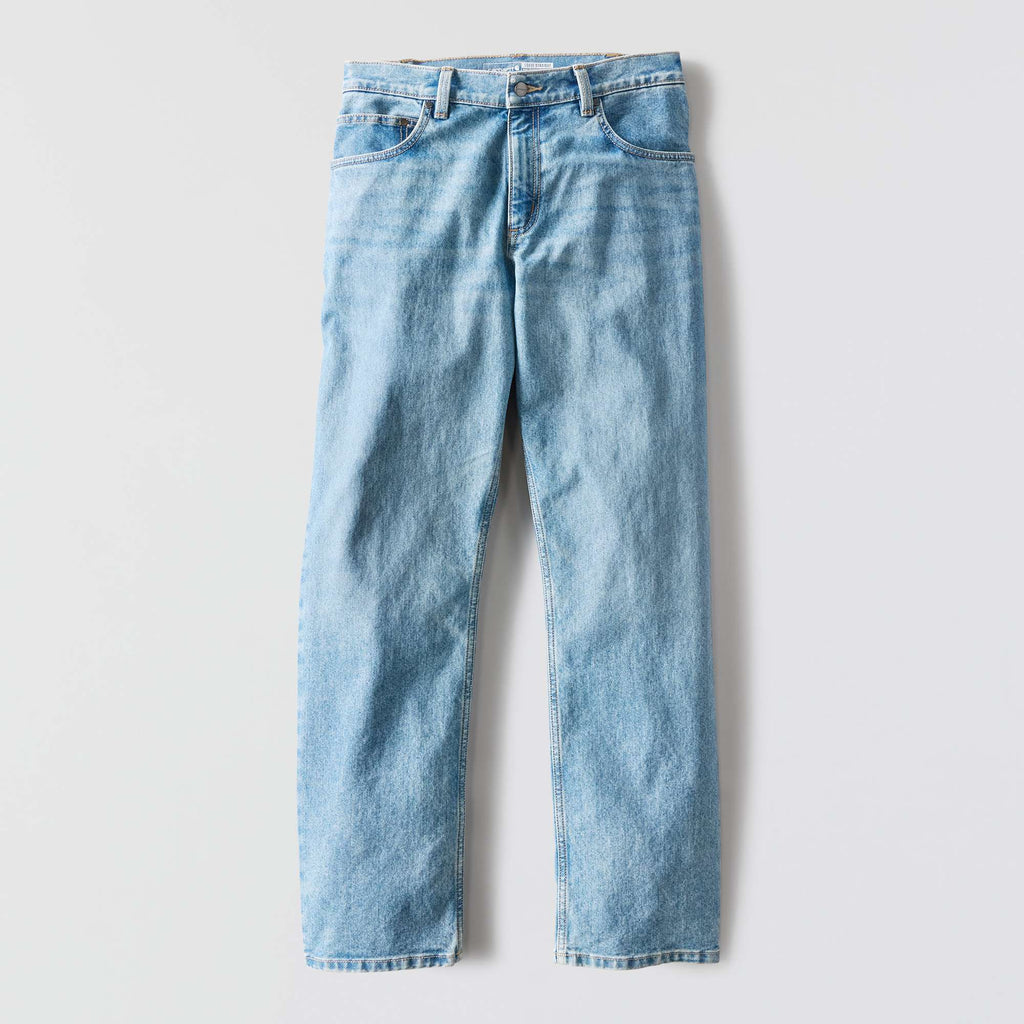 Men's loose fit straight leg rugged flex work jeans