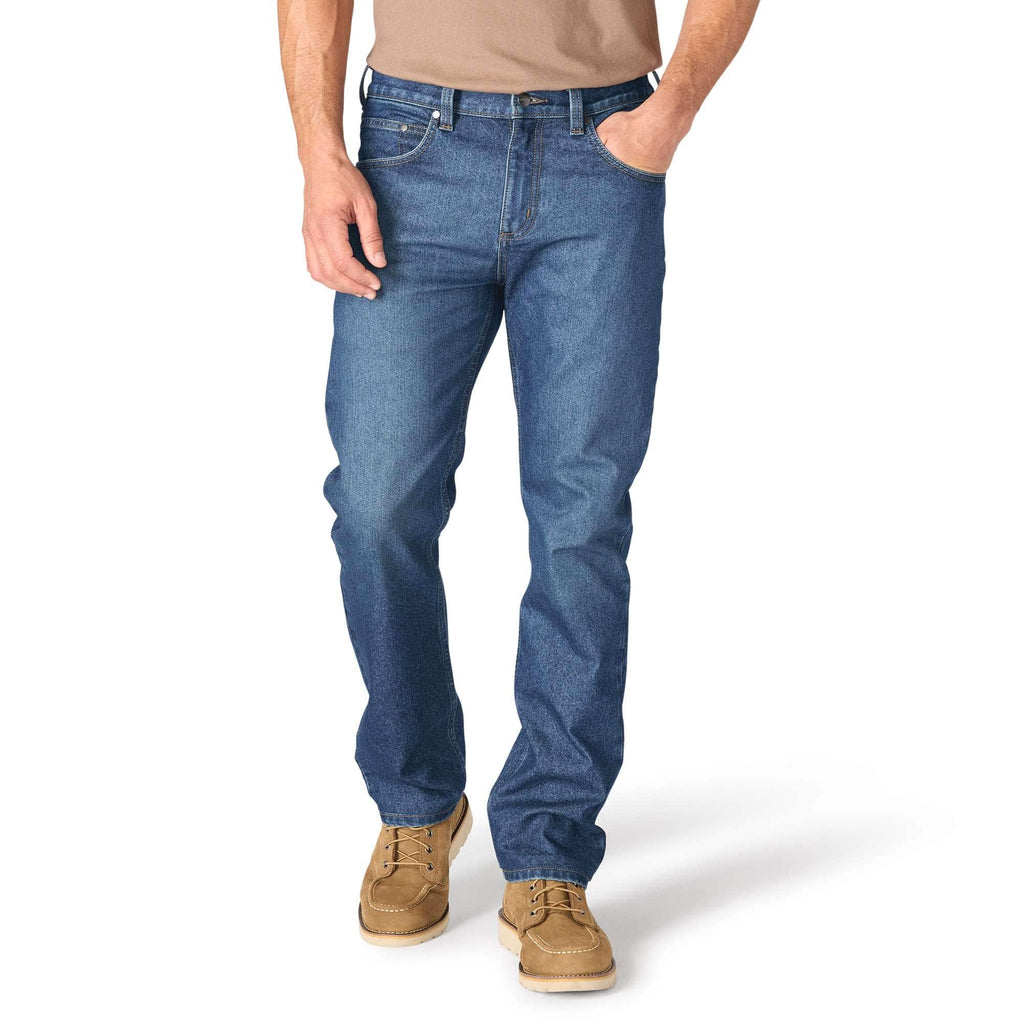 Men's slim straight rugged flex work jeans