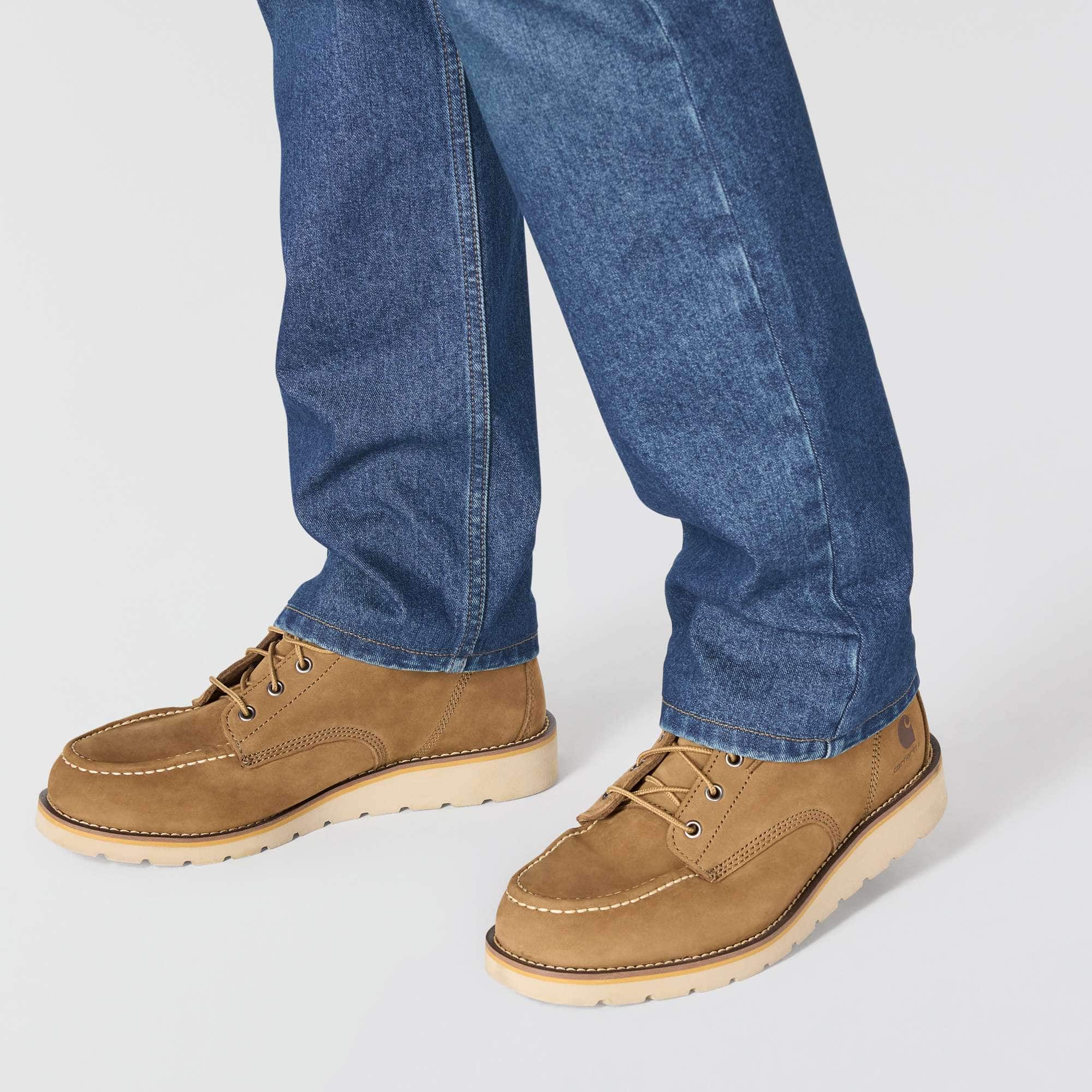 Men's slim straight rugged flex work jeans