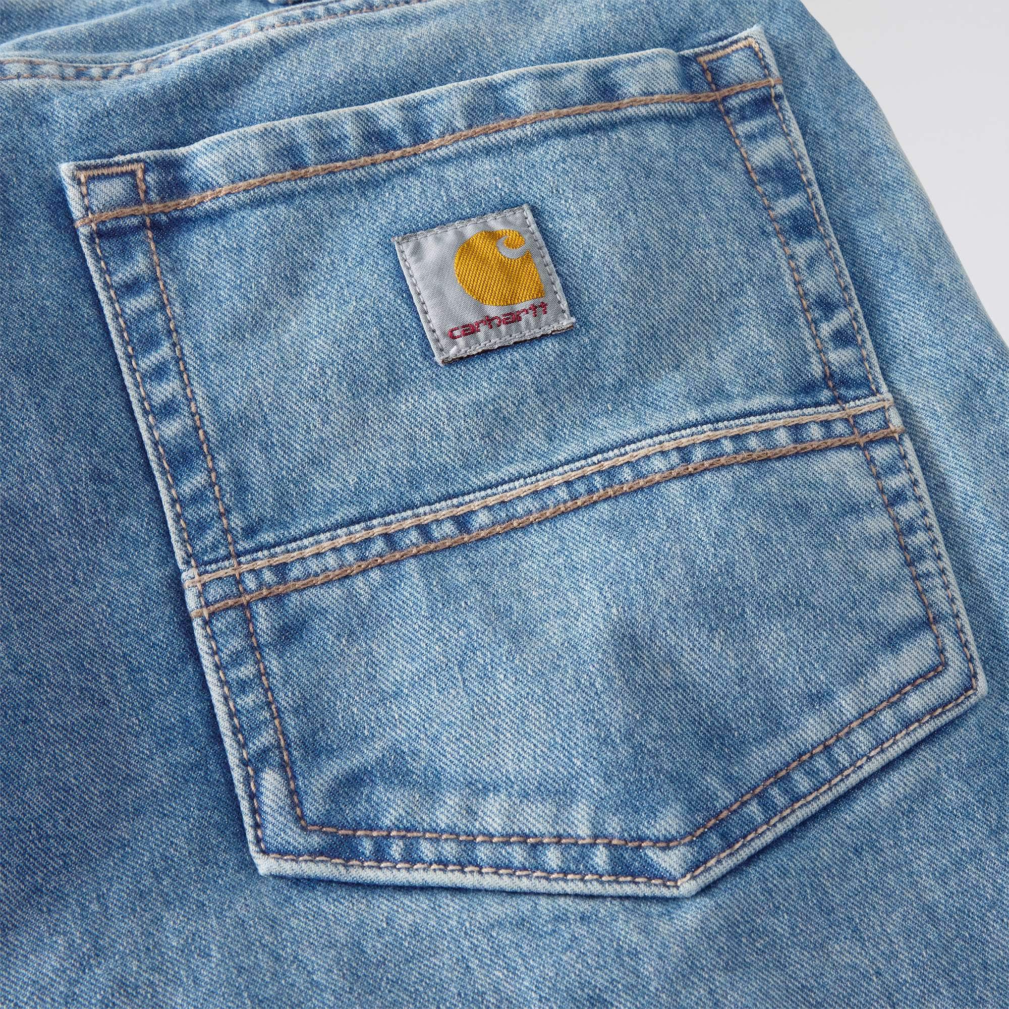 Men's slim straight rugged flex work jeans