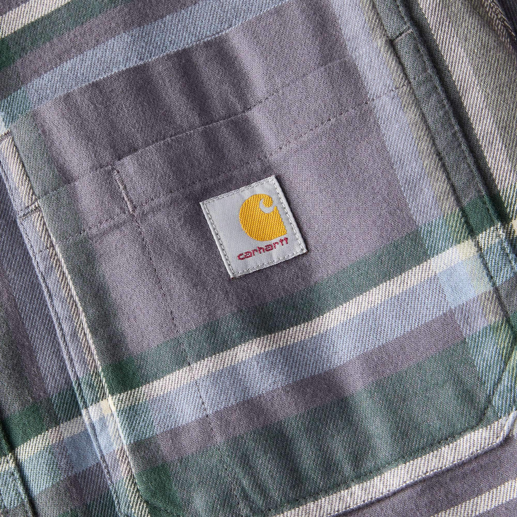Rugged flex™ relaxed fit midweight flannel long-sleeve plaid shirt
