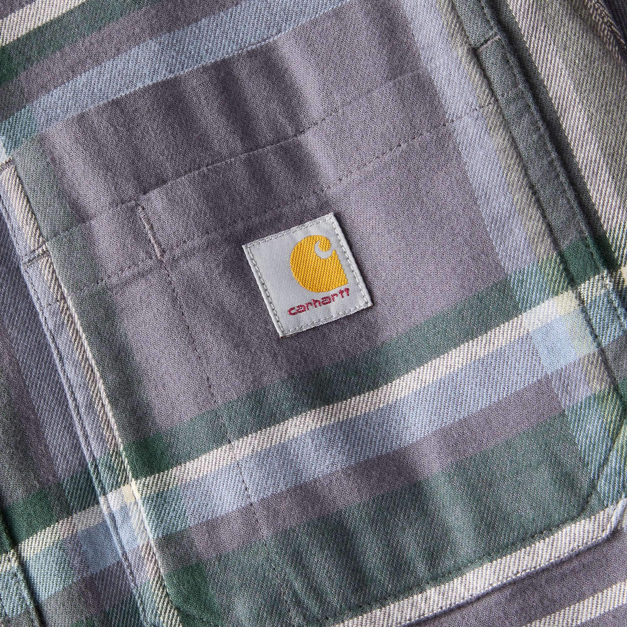 Rugged flex™ relaxed fit midweight flannel long-sleeve plaid shirt
