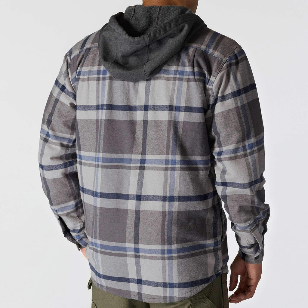 Men's hamilton relaxed fit plaid hooded shirt jac - men's shirt jackets