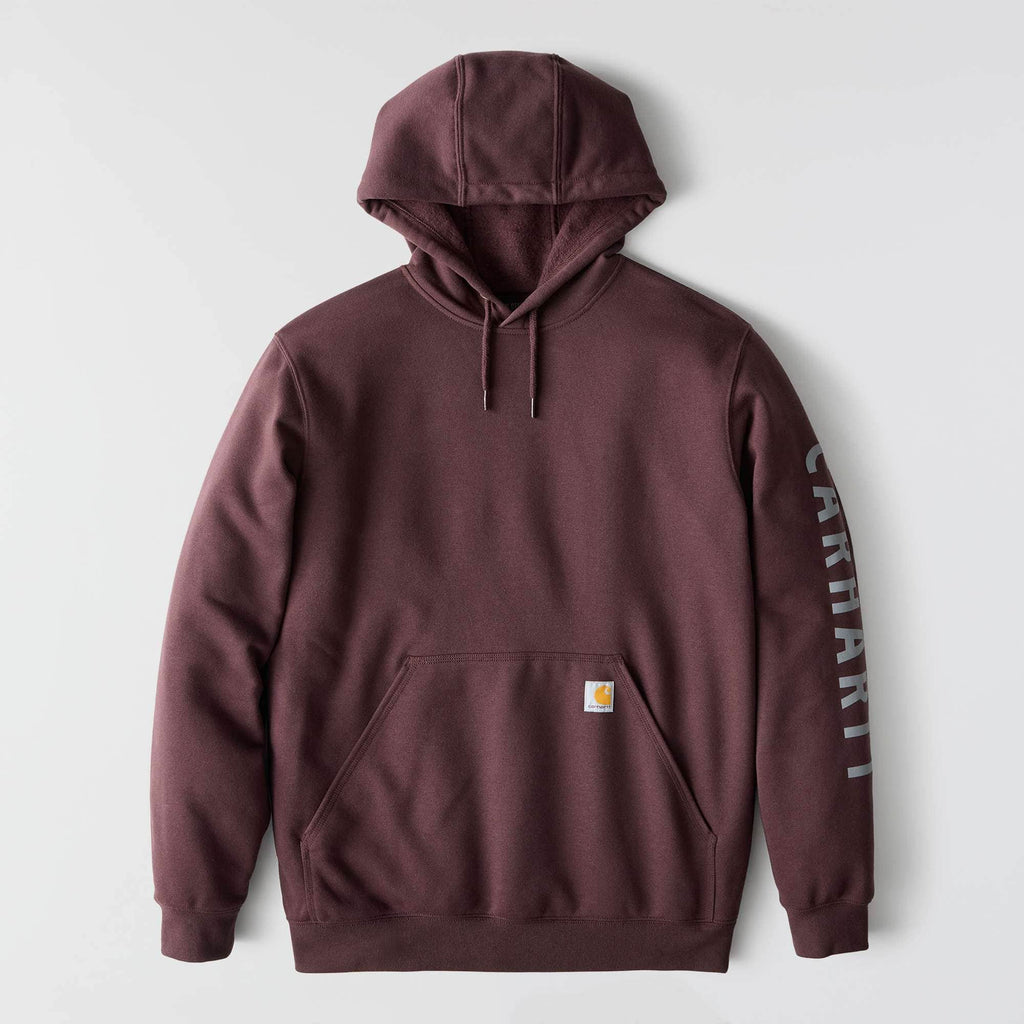 Men's loose fit midweight logo graphic hoodie - rain defender hoodies