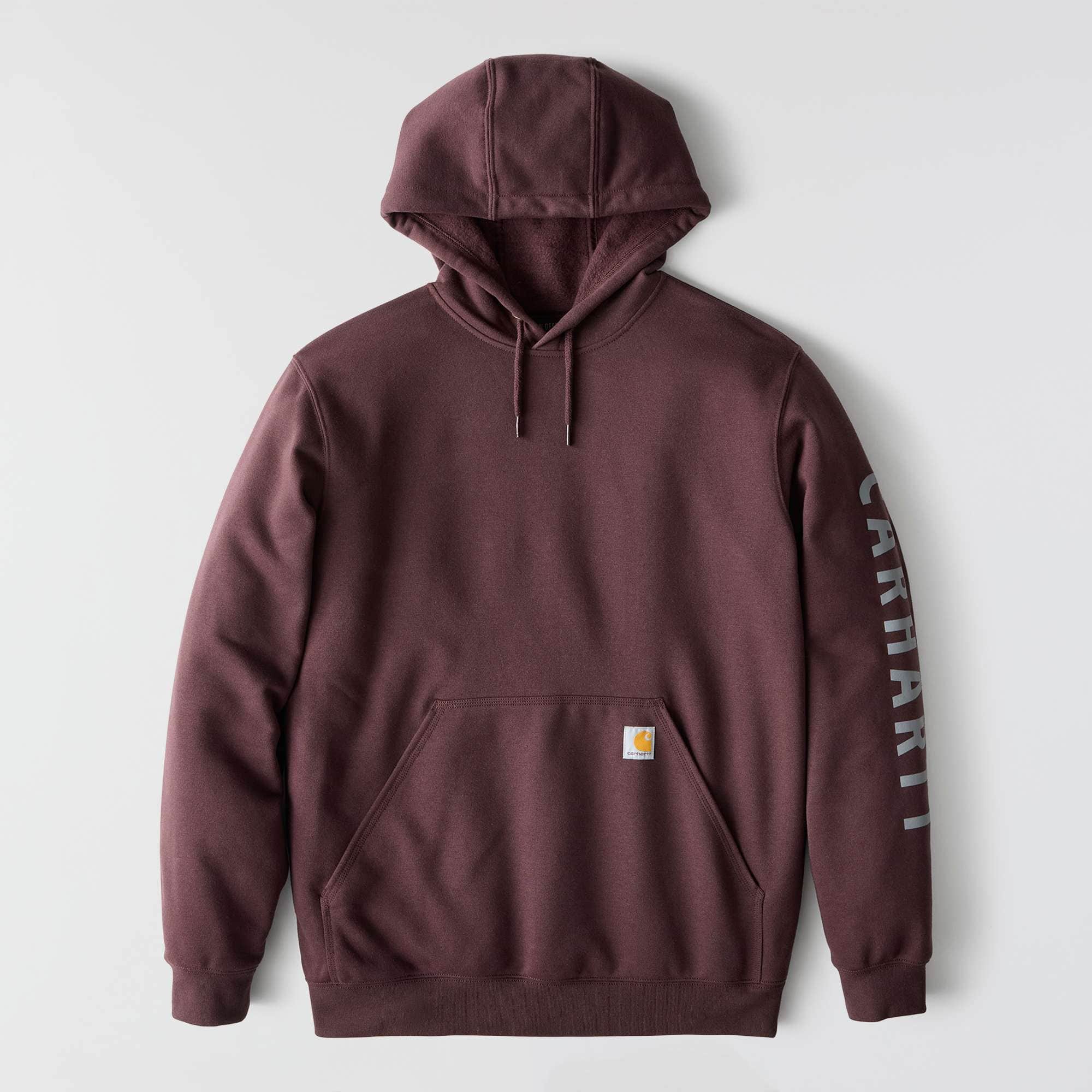 Men's loose fit midweight logo graphic hoodie - rain defender hoodies