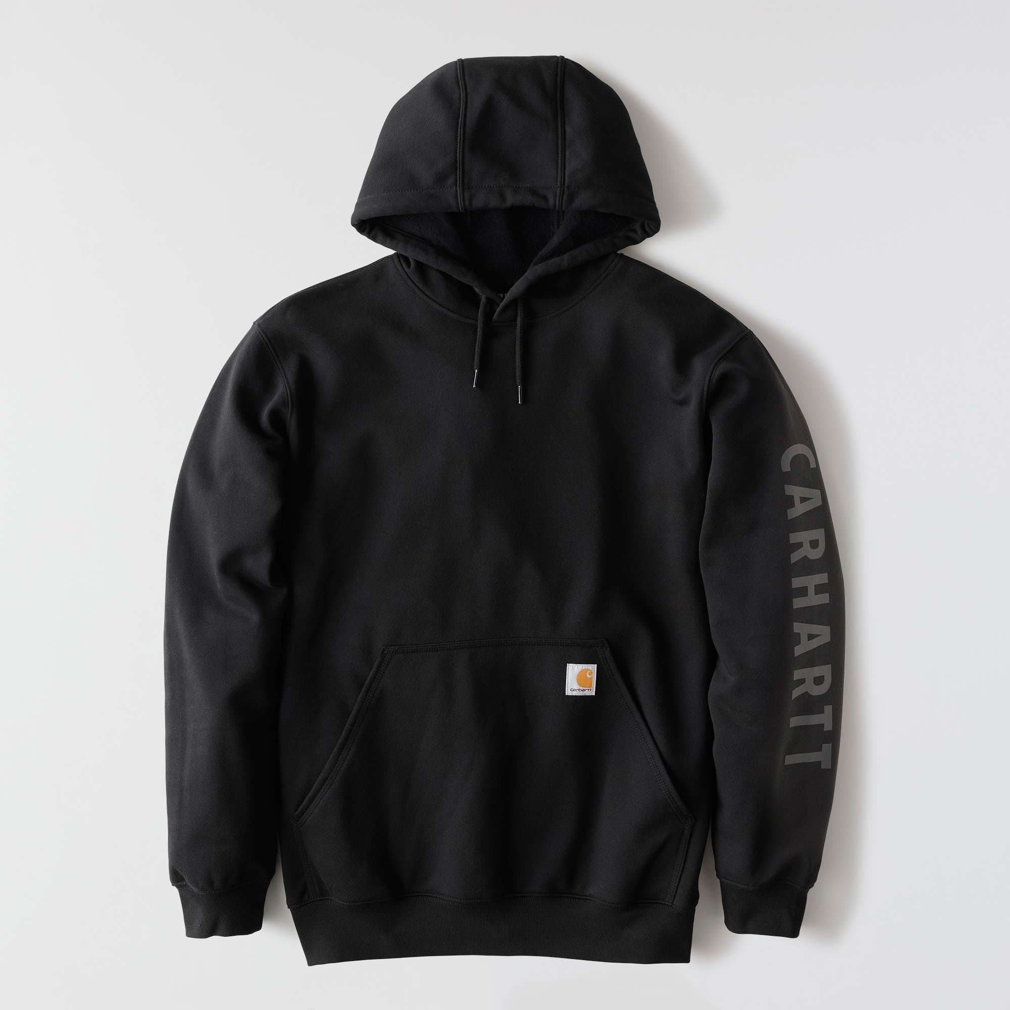 Men's loose fit midweight logo graphic hoodie - rain defender hoodies