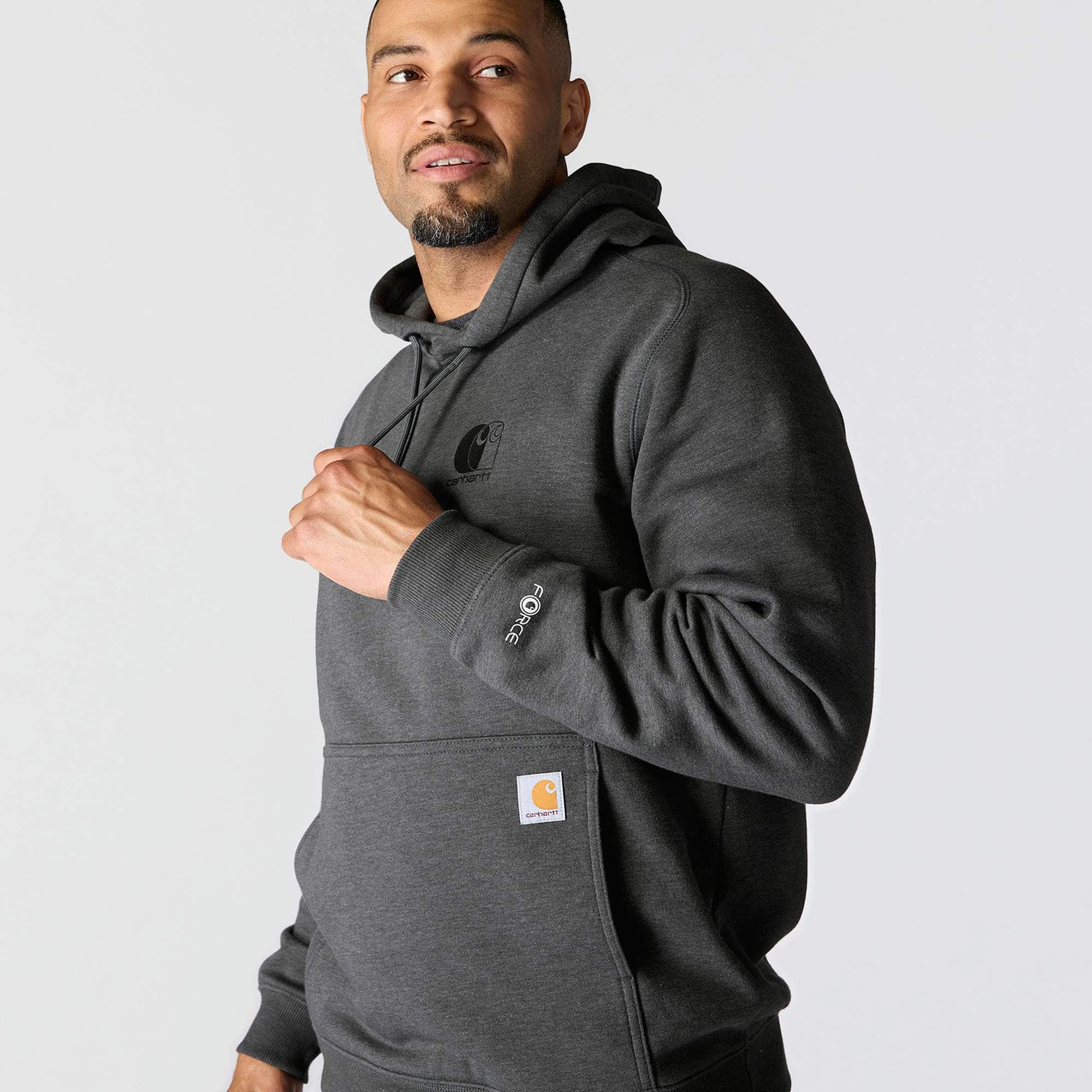 Men's force moisture wicking logo hoodie