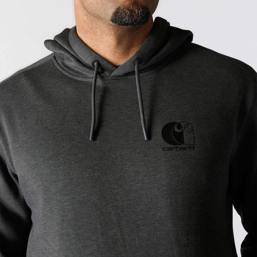 Men's force moisture wicking logo hoodie