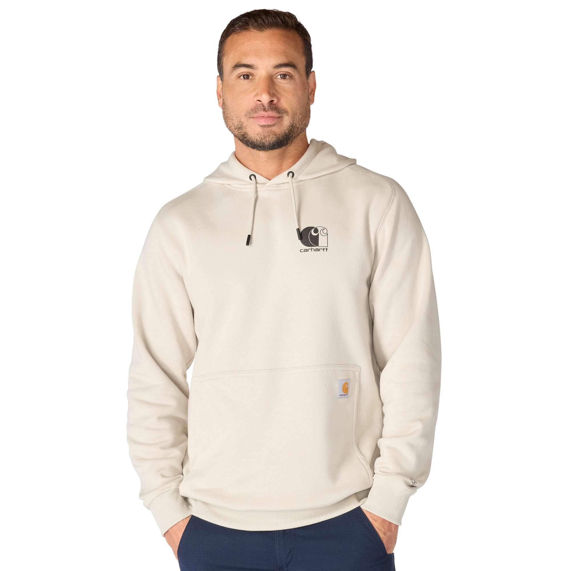 Men's force moisture wicking logo hoodie