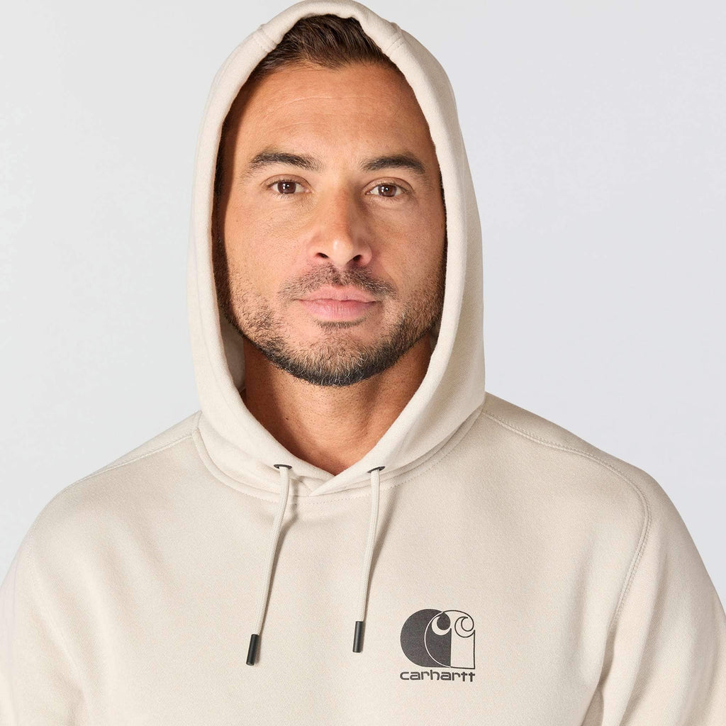 Men's force moisture wicking logo hoodie