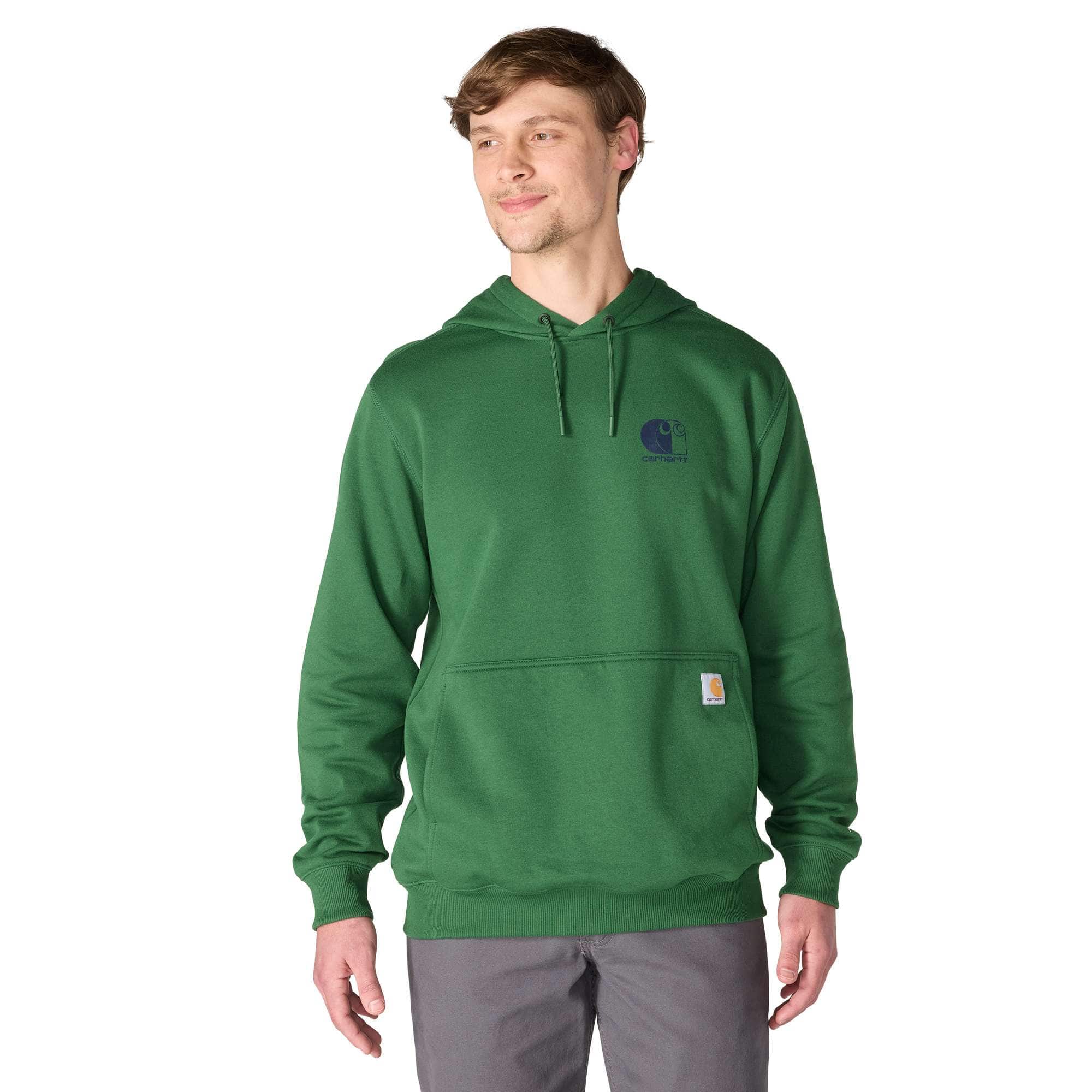 Men's force moisture wicking logo hoodie