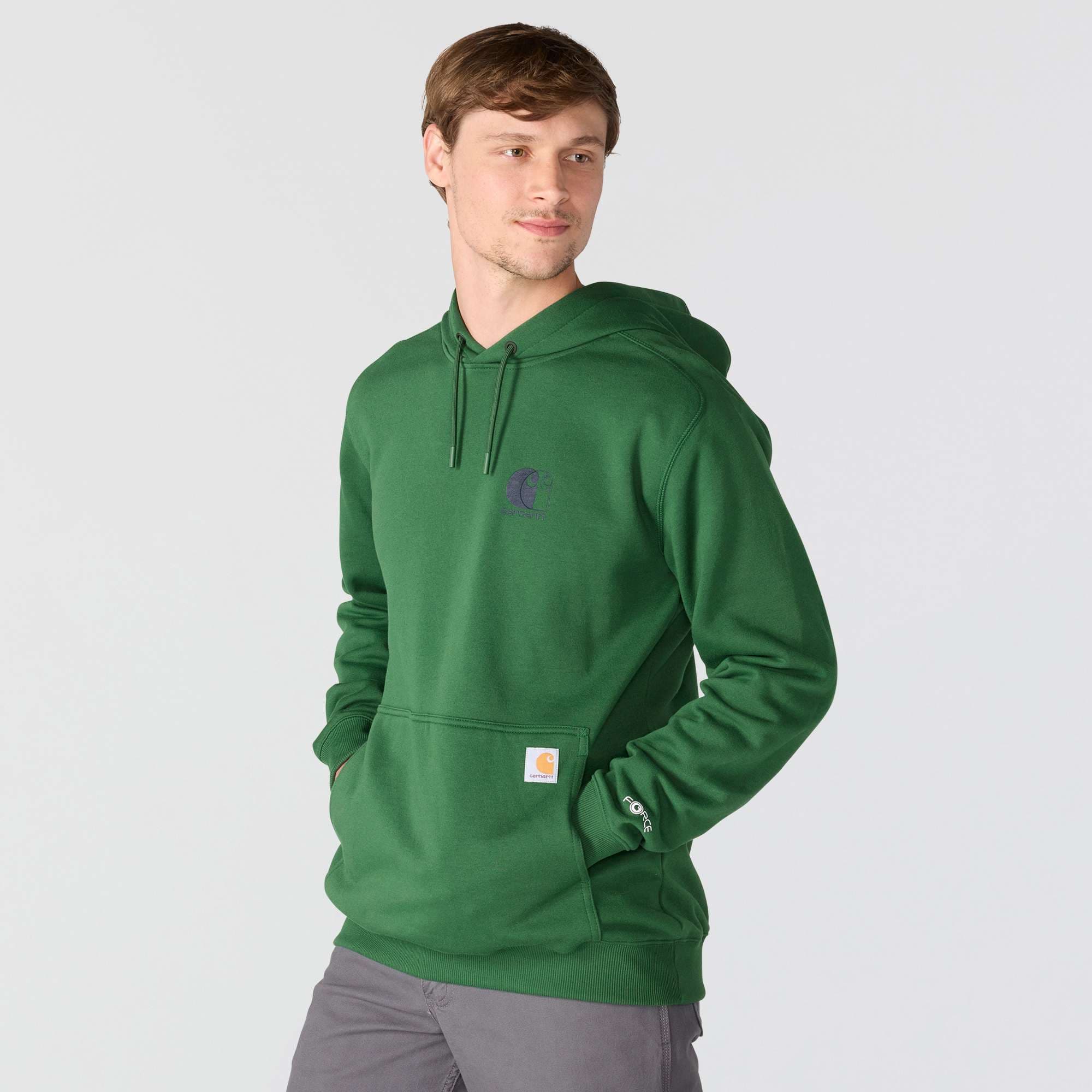Men's force moisture wicking logo hoodie