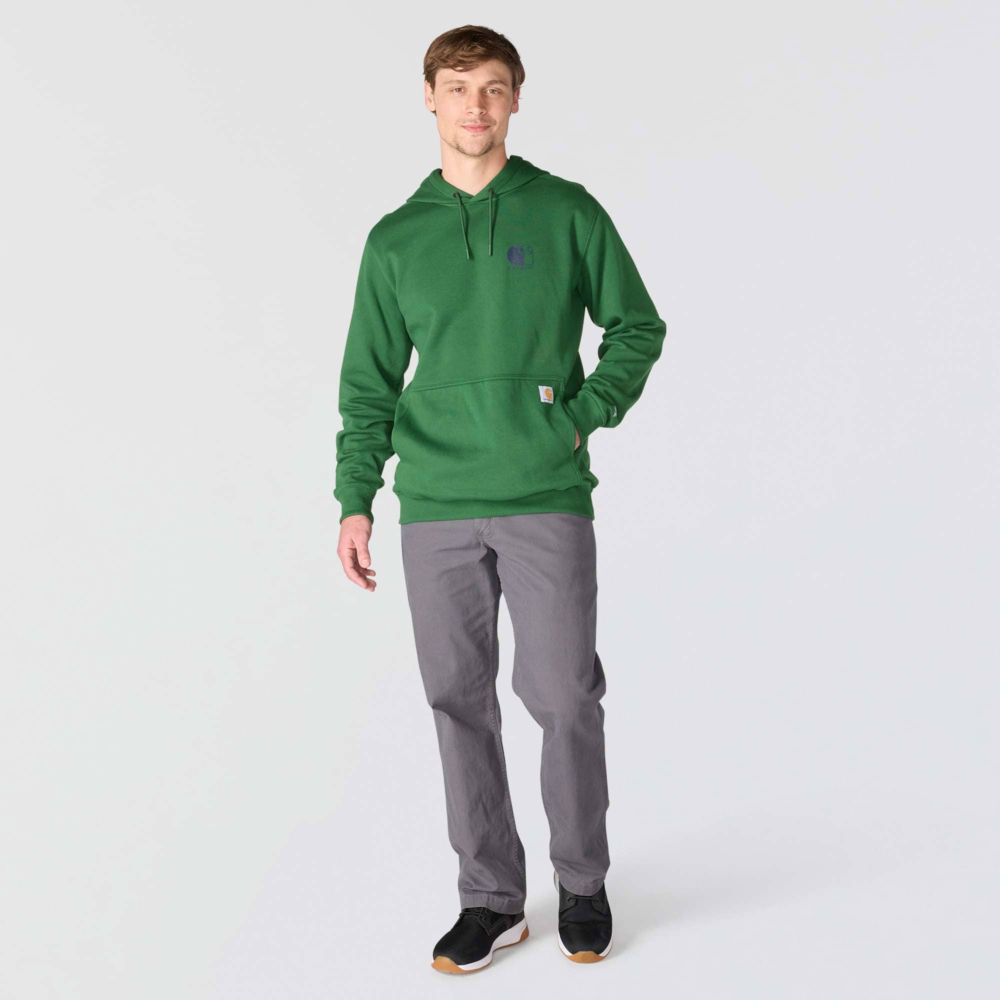 Men's force moisture wicking logo hoodie