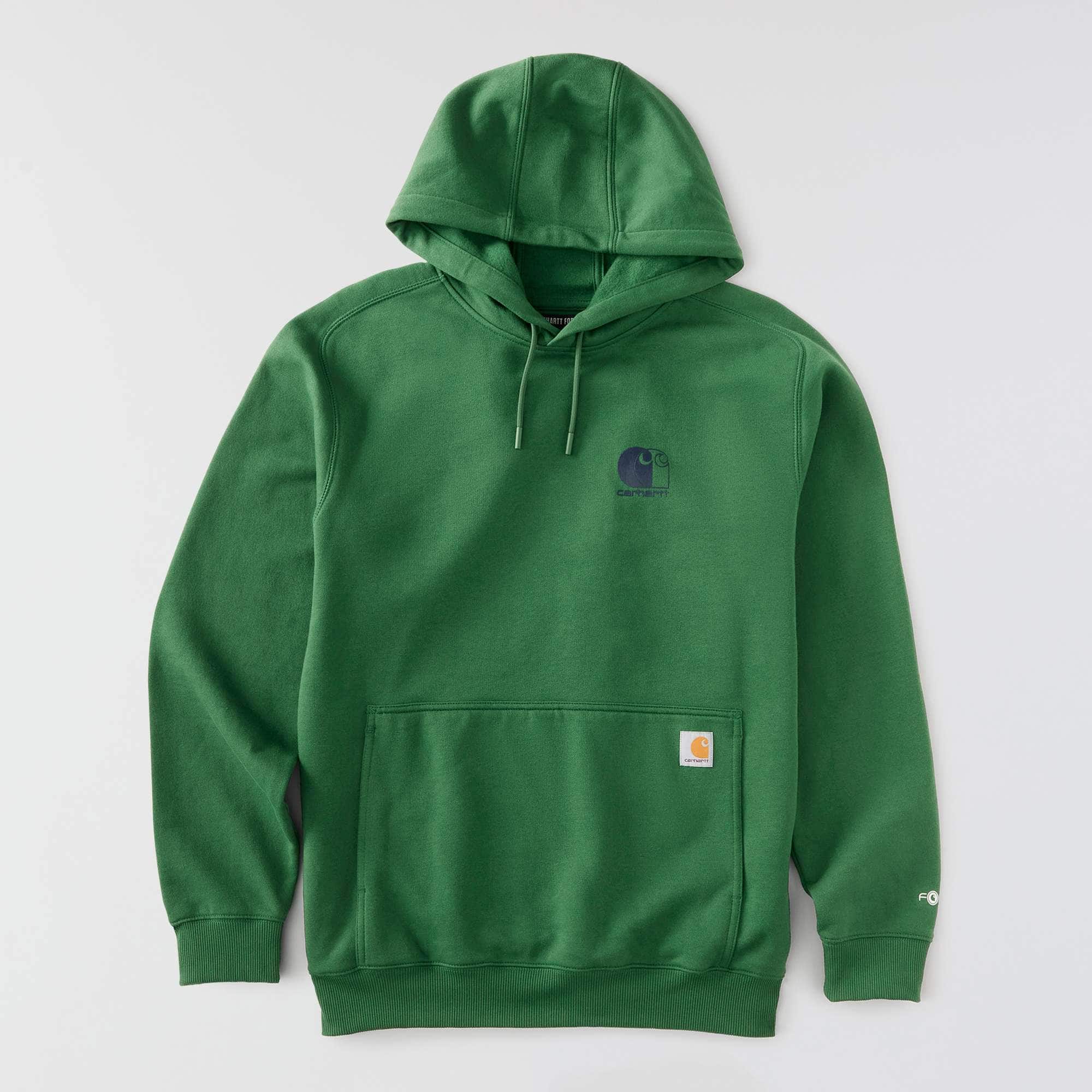 Men's force moisture wicking logo hoodie