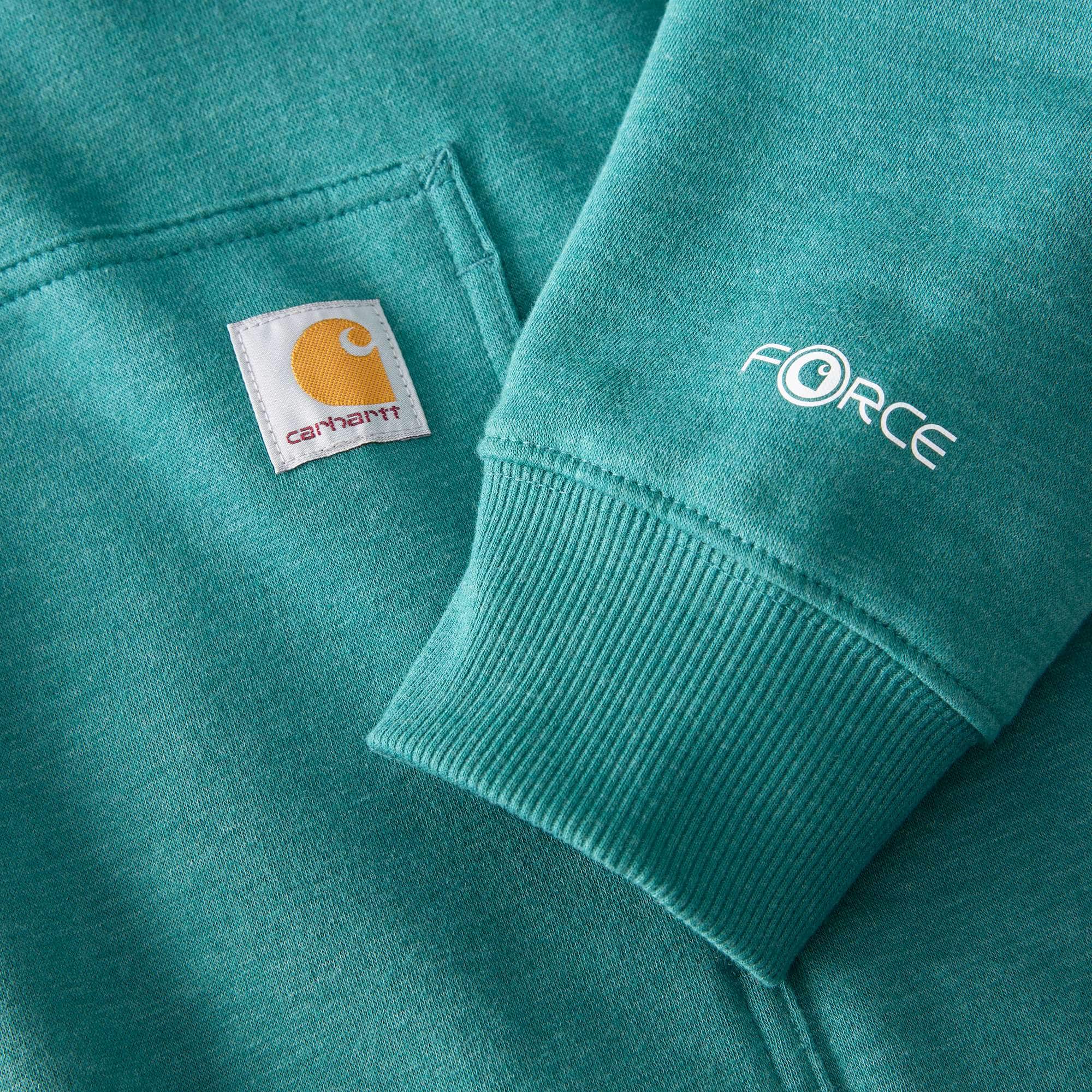 Men's force moisture wicking logo hoodie