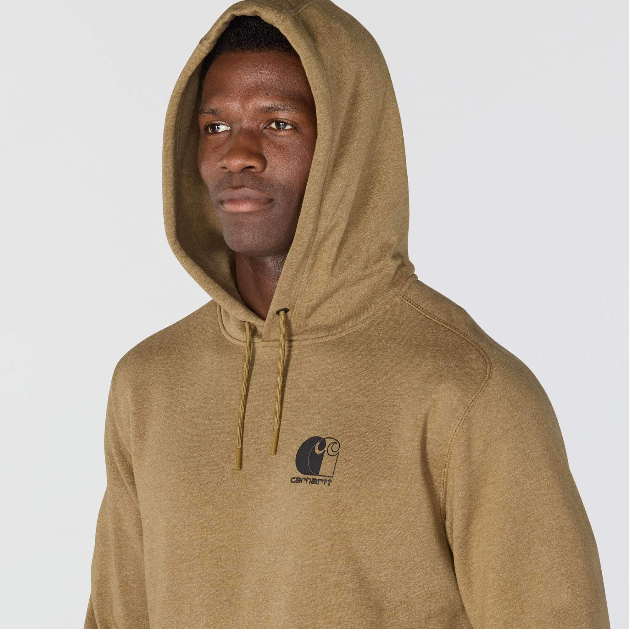 Men's force moisture wicking logo hoodie