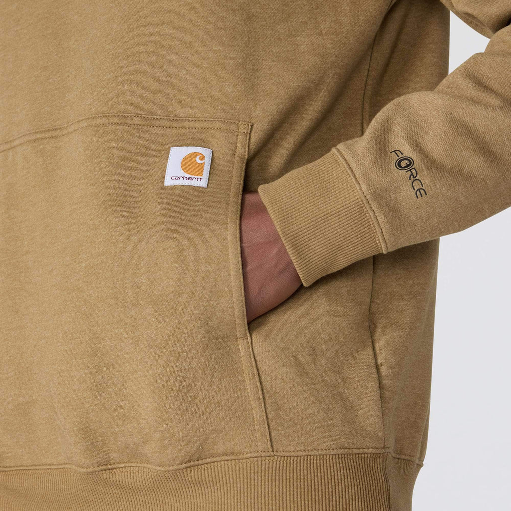 Men's force moisture wicking logo hoodie