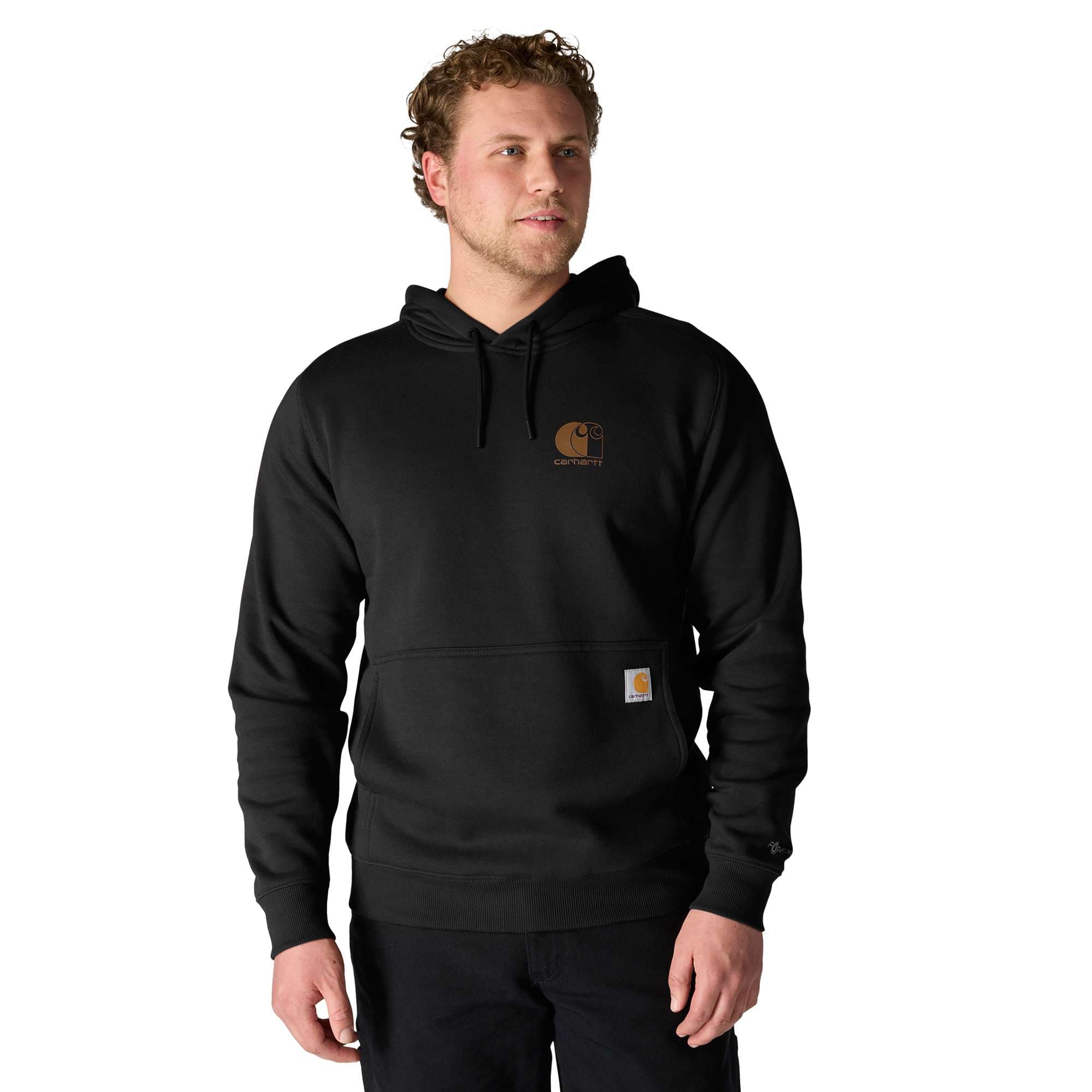 Men's force moisture wicking logo hoodie