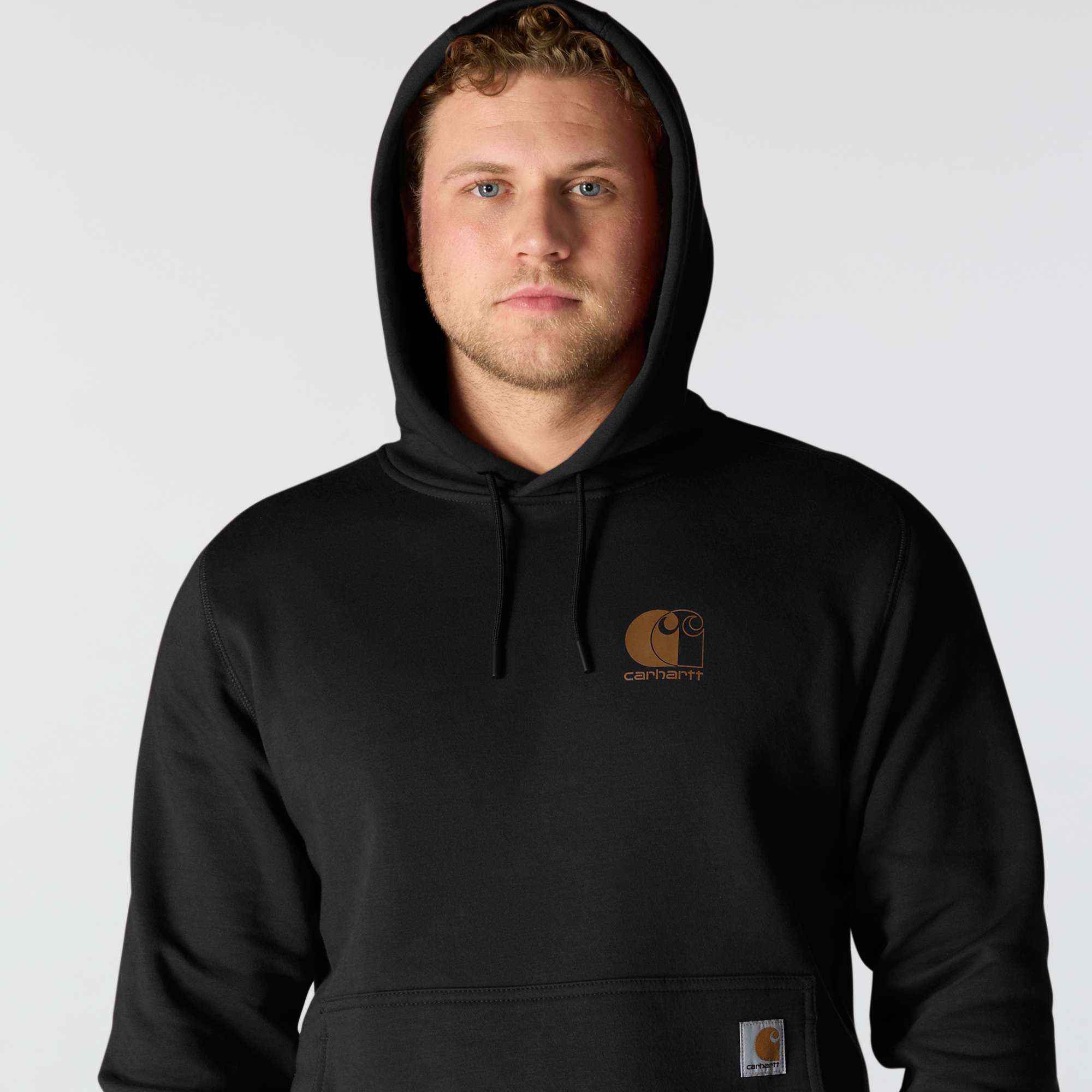Men's force moisture wicking logo hoodie
