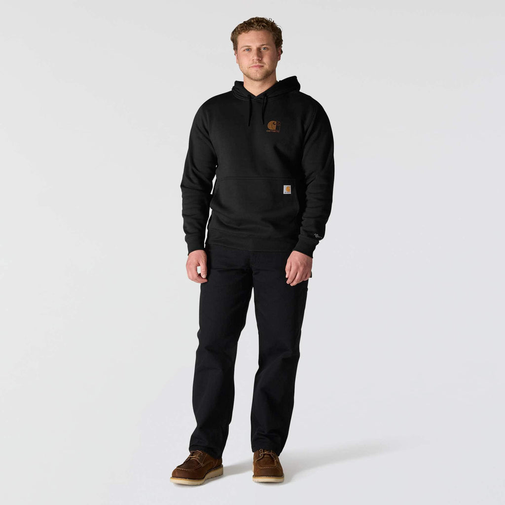 Men's force moisture wicking logo hoodie