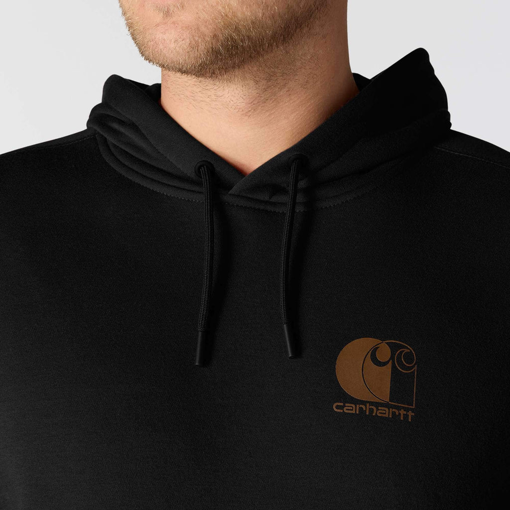 Men's force moisture wicking logo hoodie