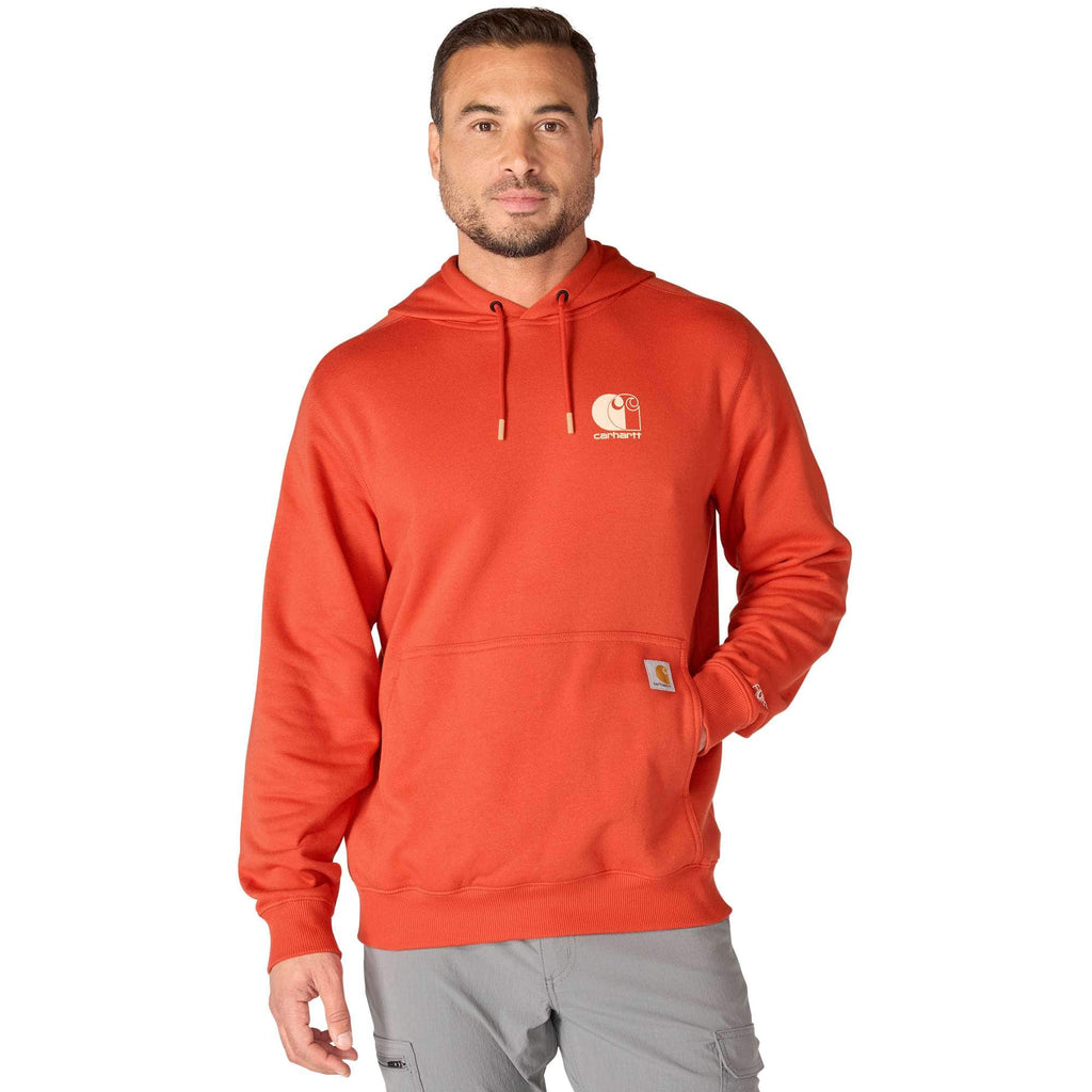 Men's force moisture wicking logo hoodie