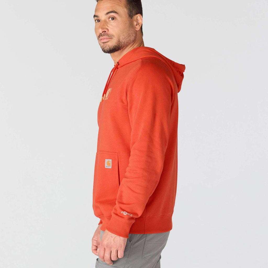 Men's force moisture wicking logo hoodie