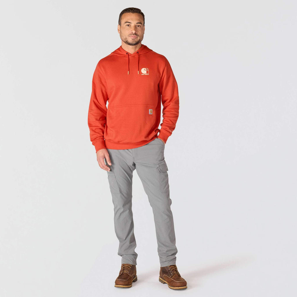 Men's force moisture wicking logo hoodie