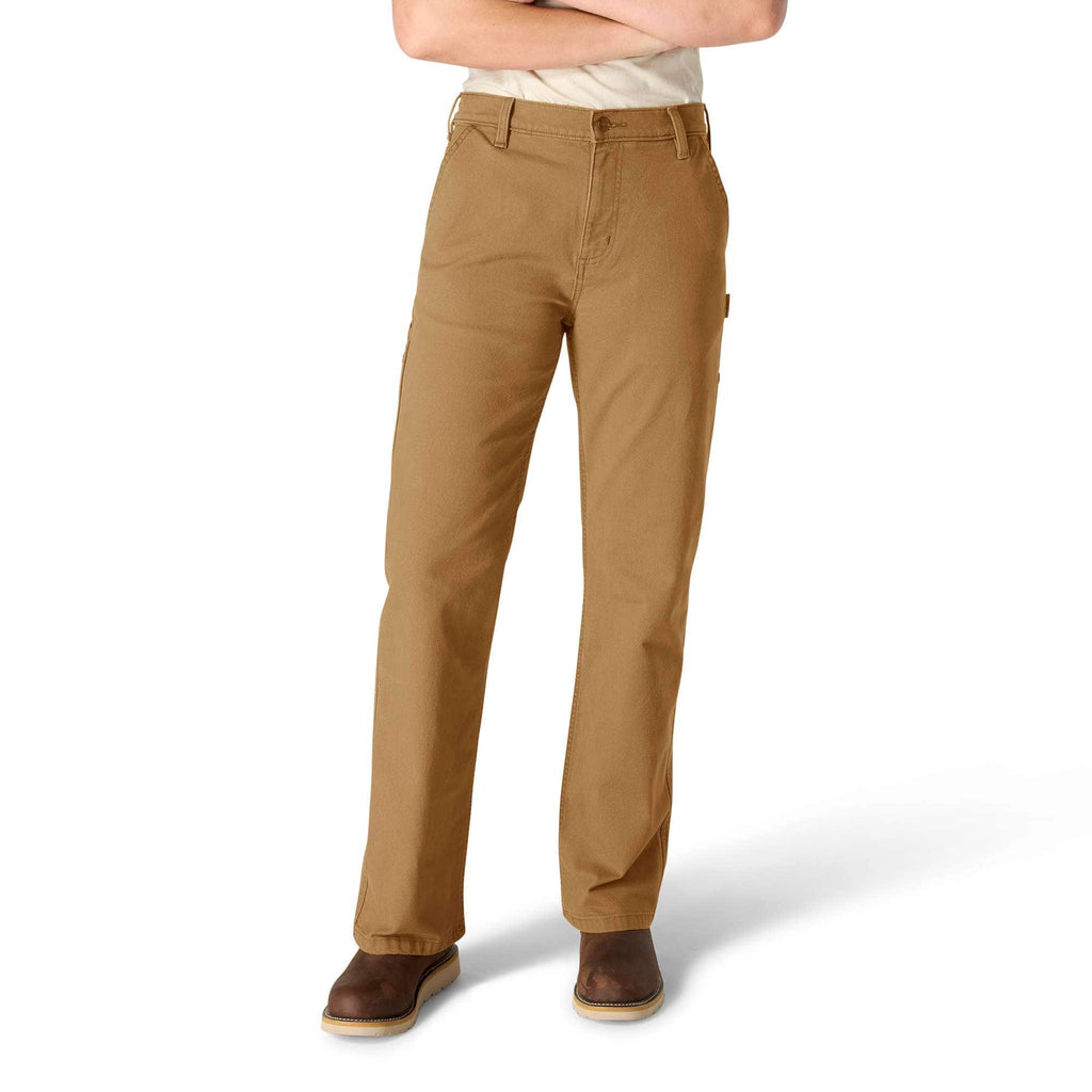 Women's carpenter canvas work pants