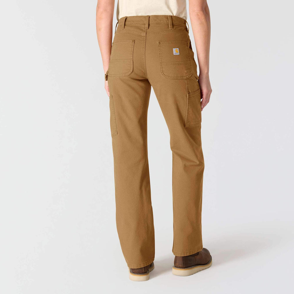 Women's carpenter canvas work pants