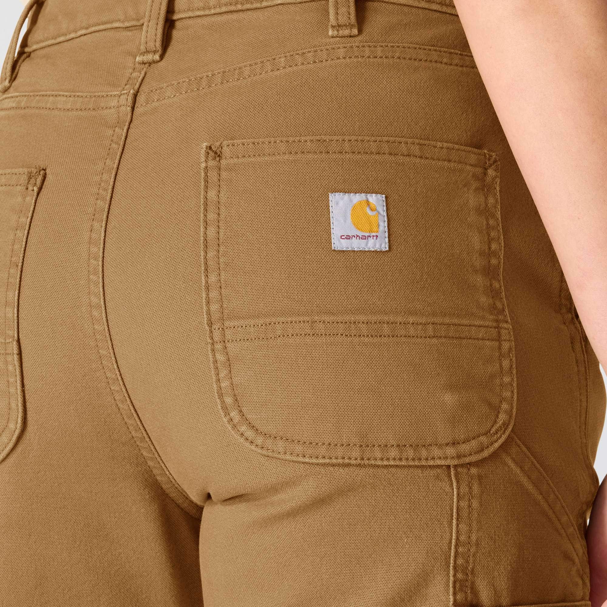Women's carpenter canvas work pants