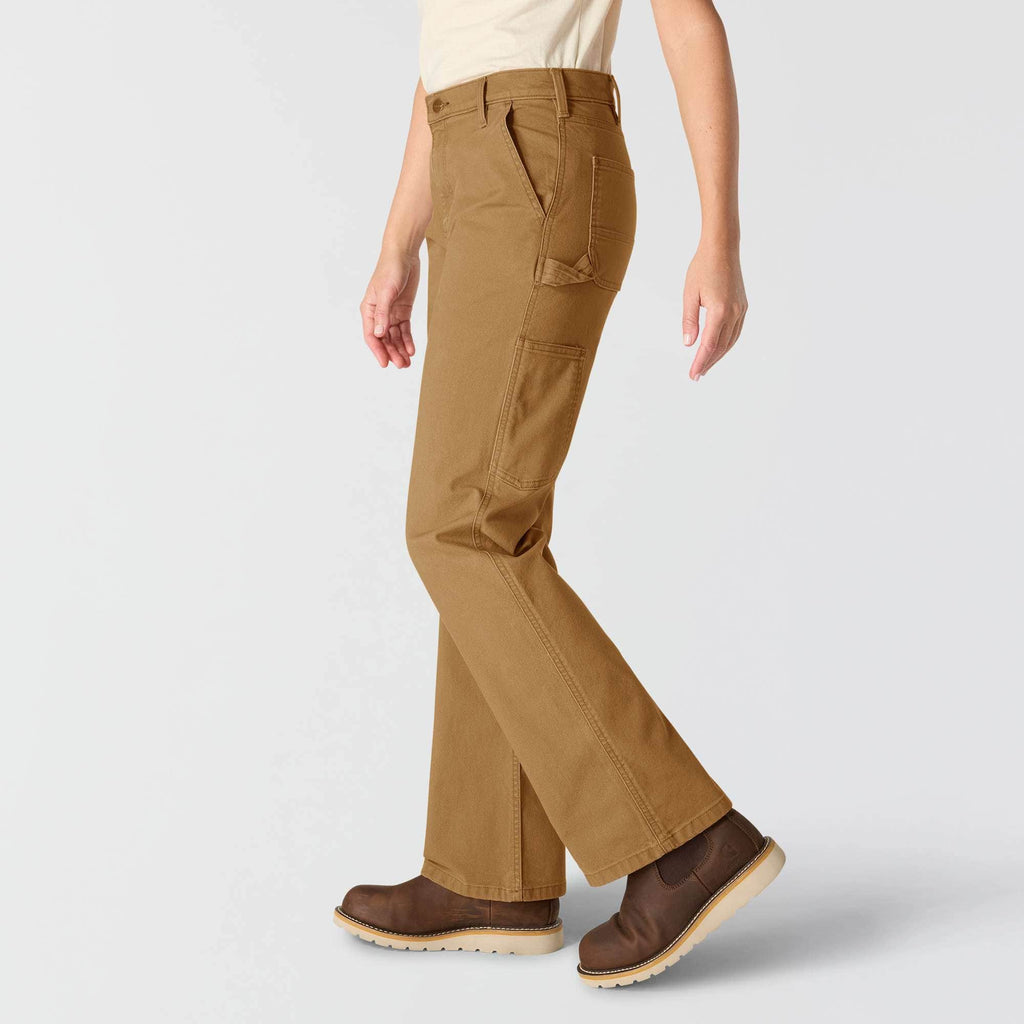 Women's carpenter canvas work pants