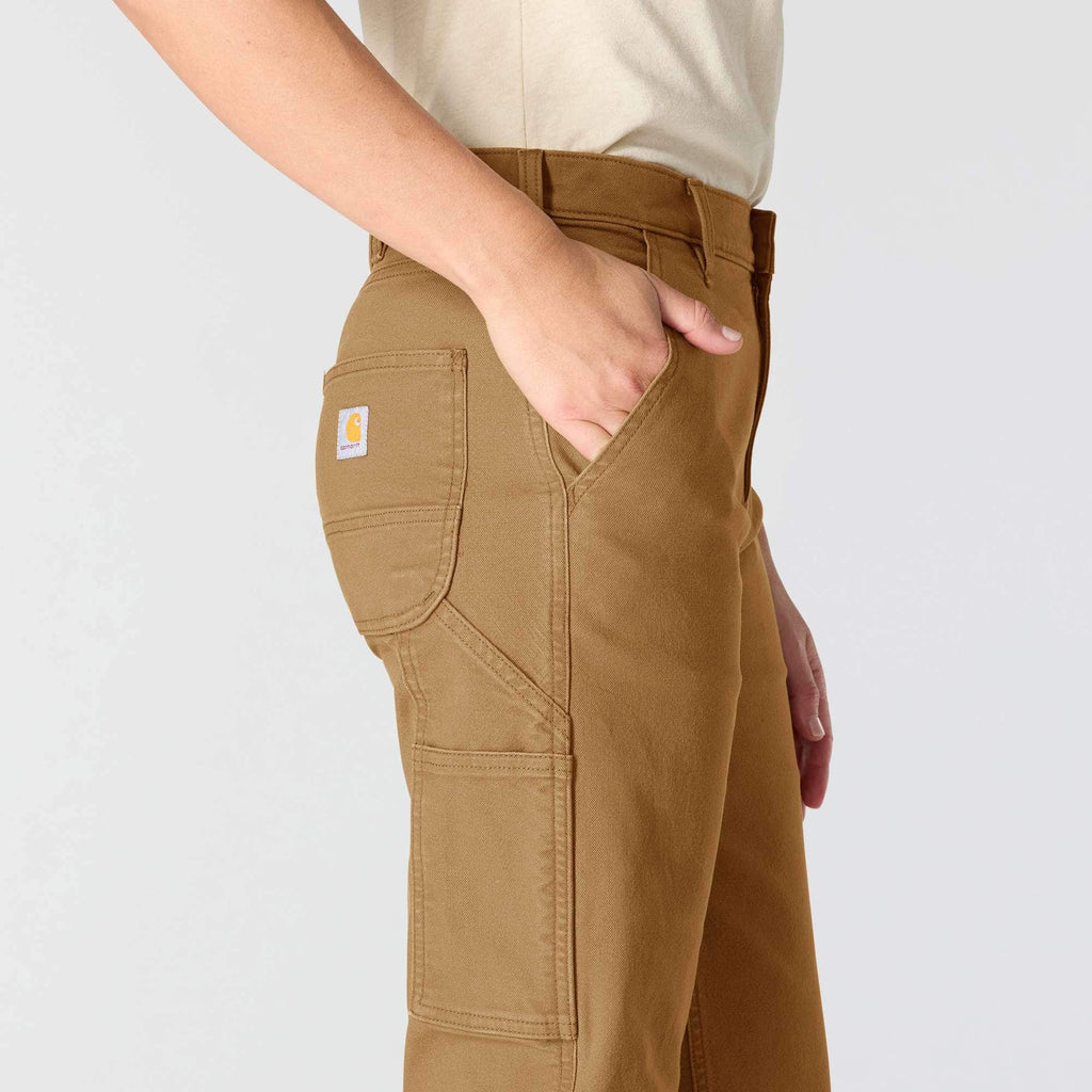 Women's carpenter canvas work pants