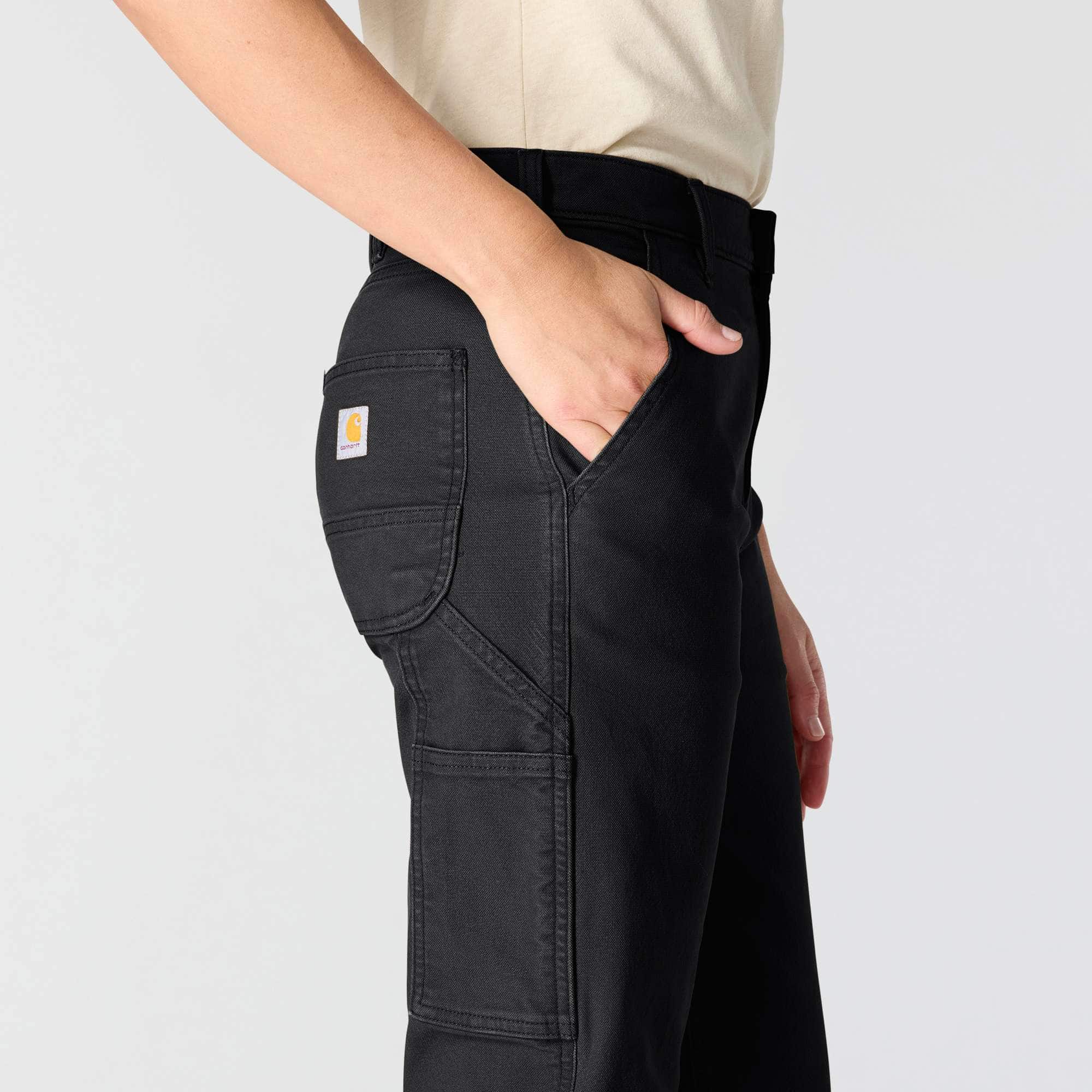 Women's carpenter canvas work pants