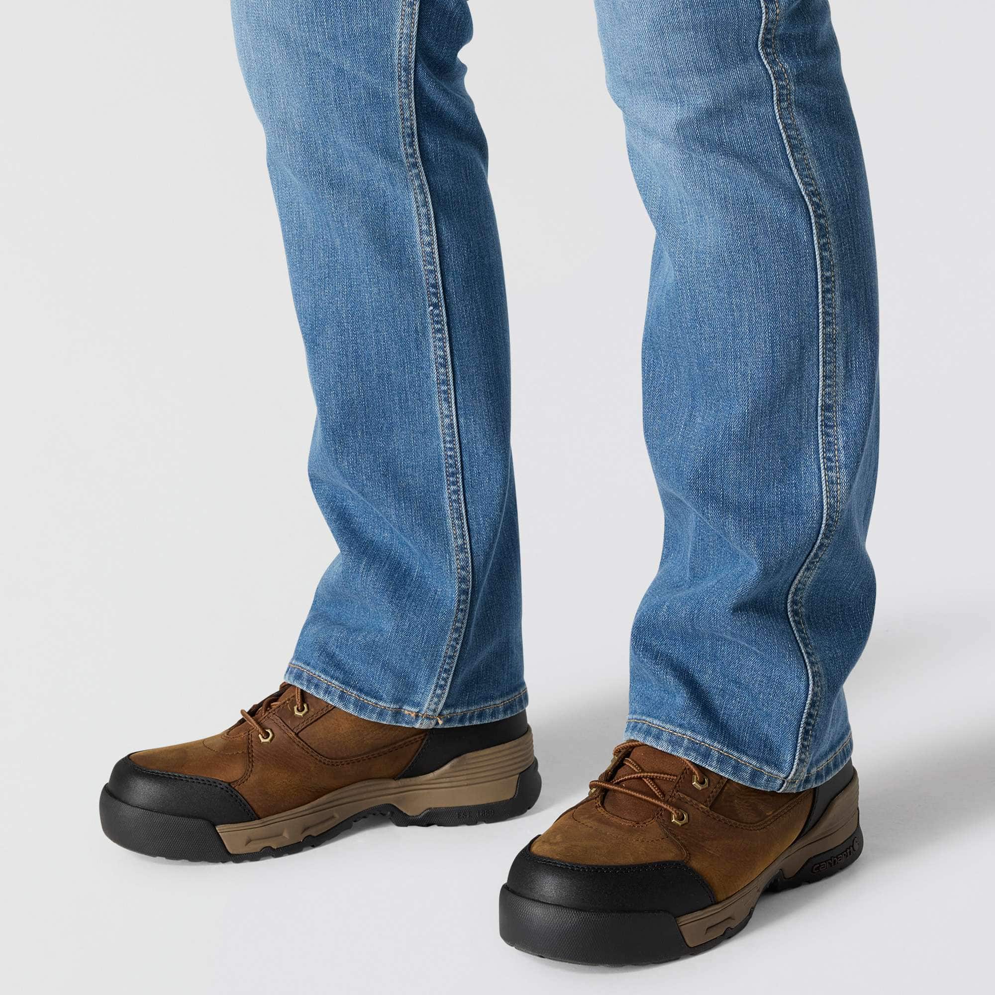 Men's fr relaxed fit bootcut rugged flex fire resistant work jeans