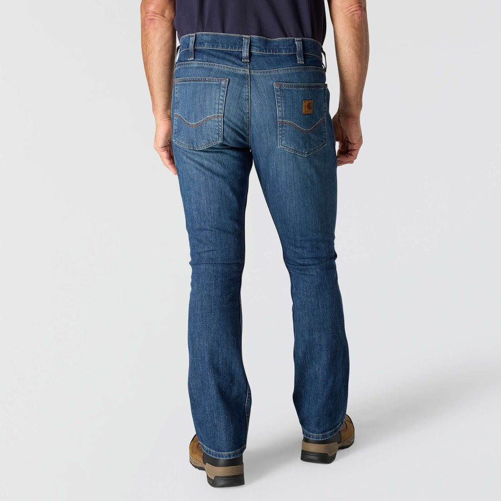 Men's fr relaxed fit bootcut rugged flex fire resistant work jeans