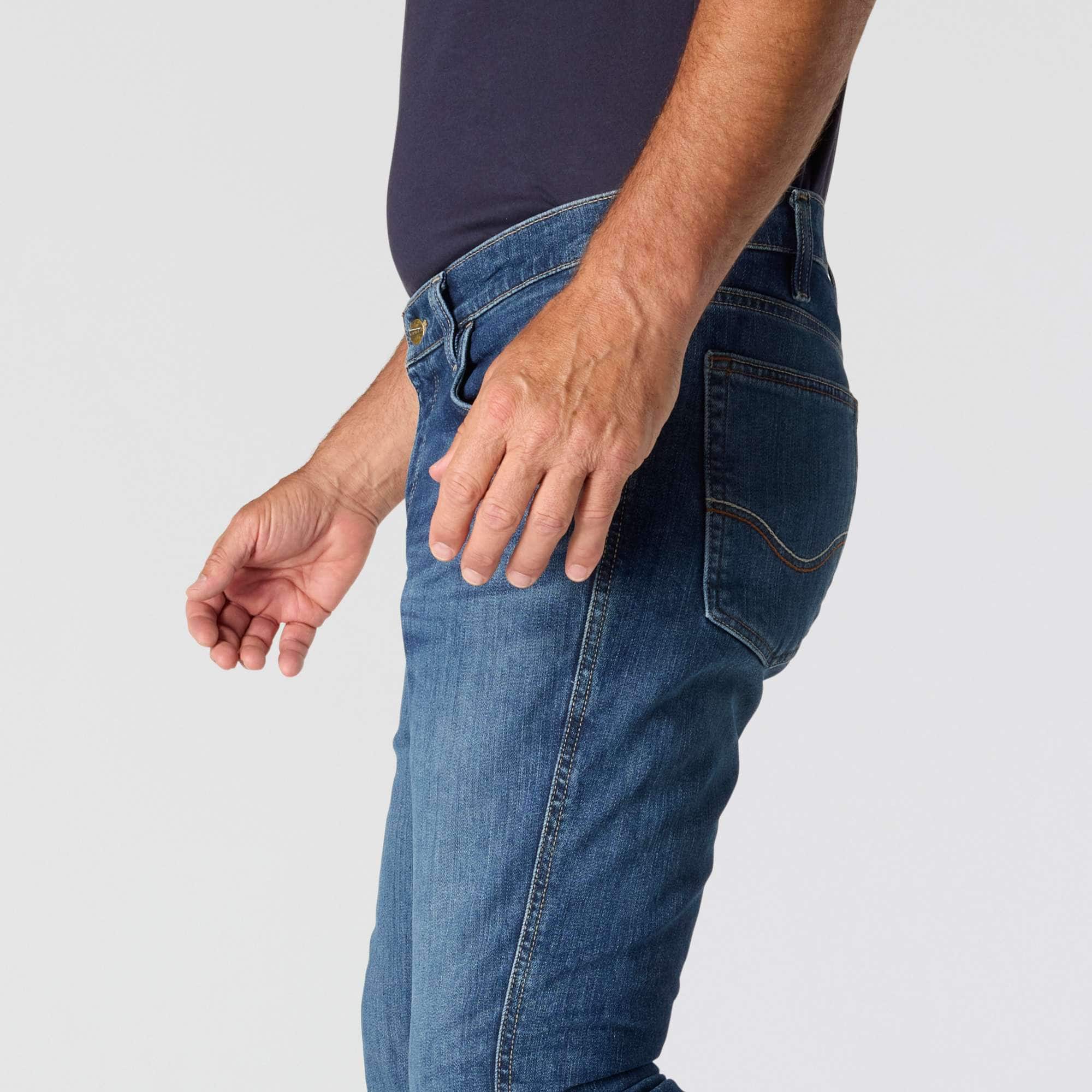 Men's fr relaxed fit bootcut rugged flex fire resistant work jeans