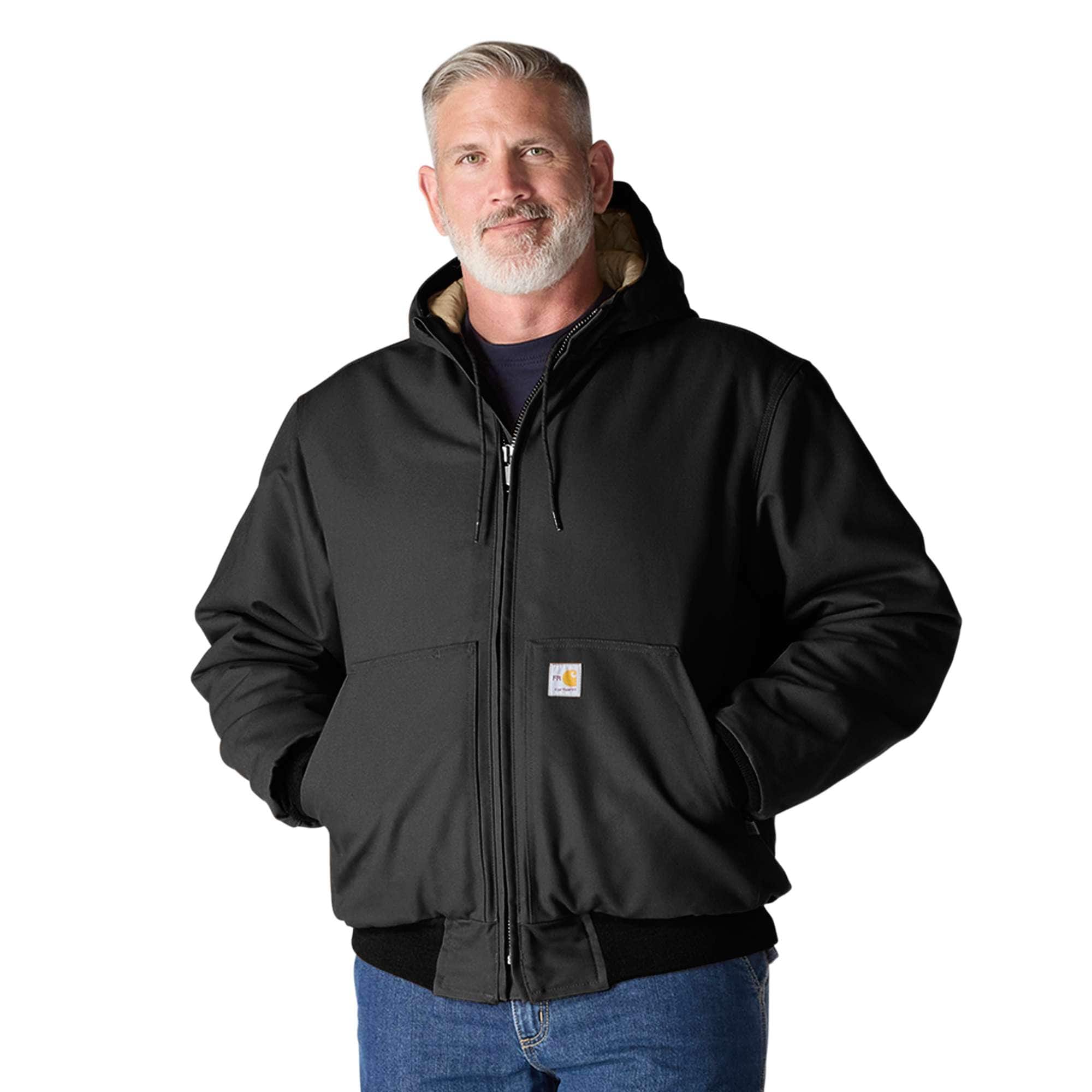 Men's fr loose fit duck insulated active jac - flame resistant jackets