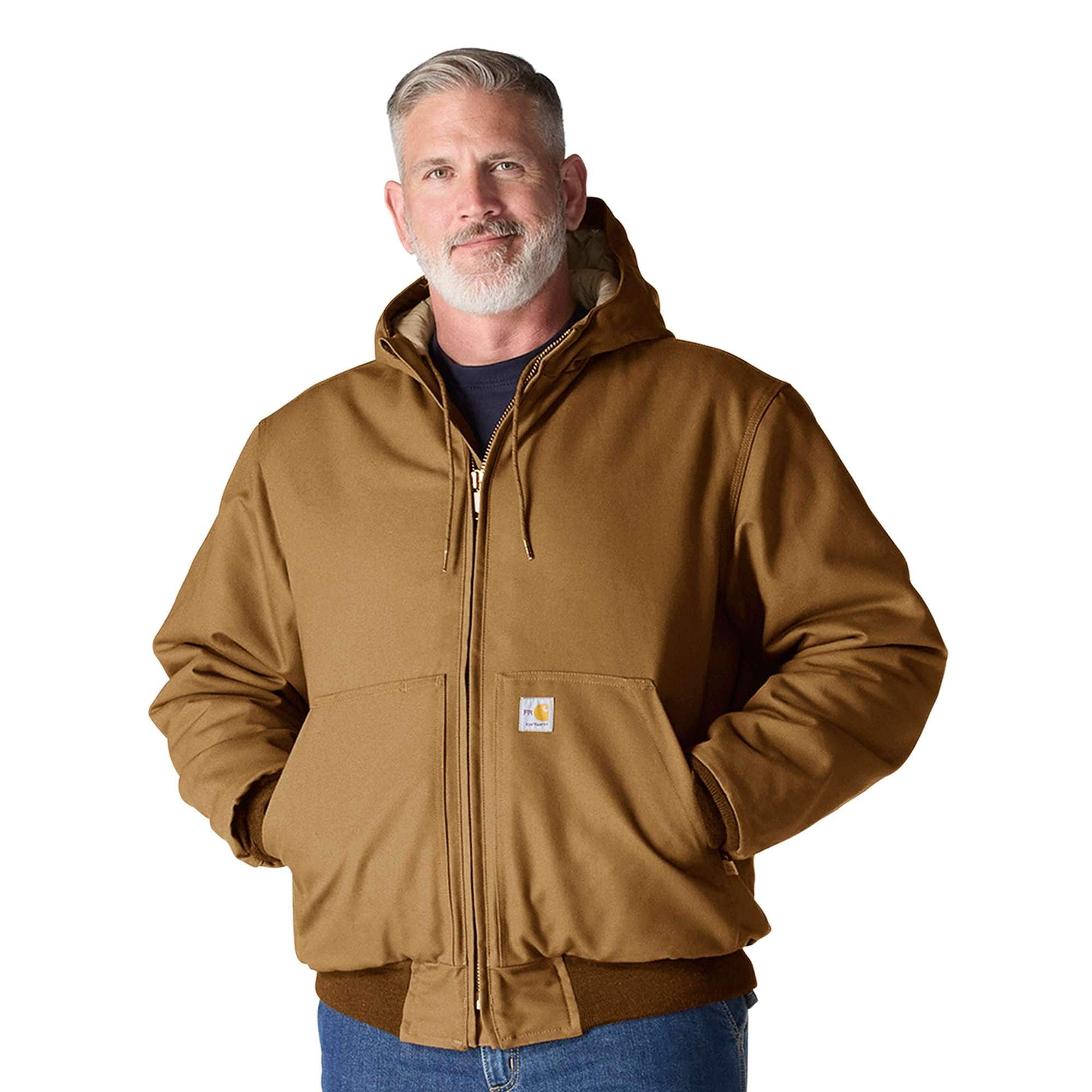 Men's fr loose fit duck insulated active jac - flame resistant jackets