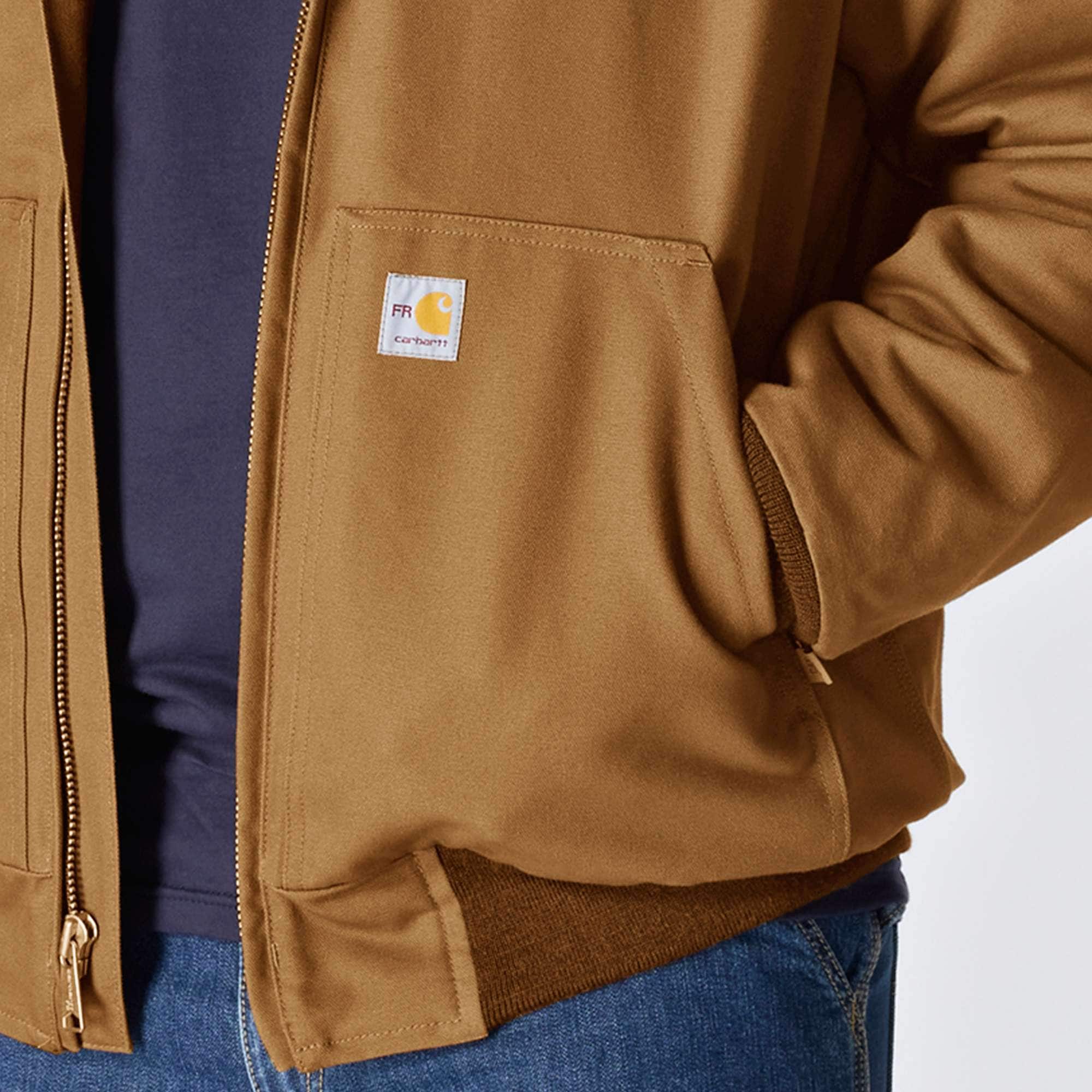 Men's fr loose fit duck insulated active jac - flame resistant jackets