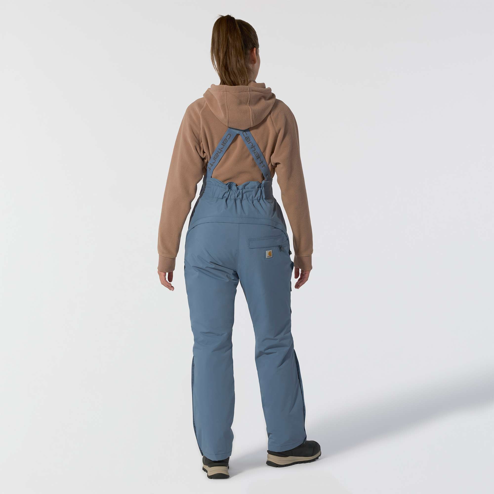 Women's insulated waterproof overalls - storm defender bibs