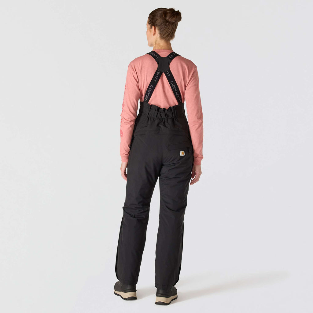 Women's insulated waterproof overalls - storm defender bibs